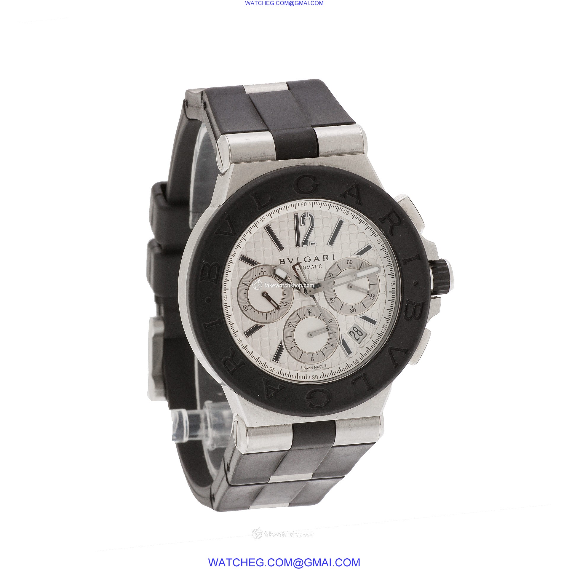 Bvlgari DG 42 SV CH Diagono Automatic Male Stainless Steel 4