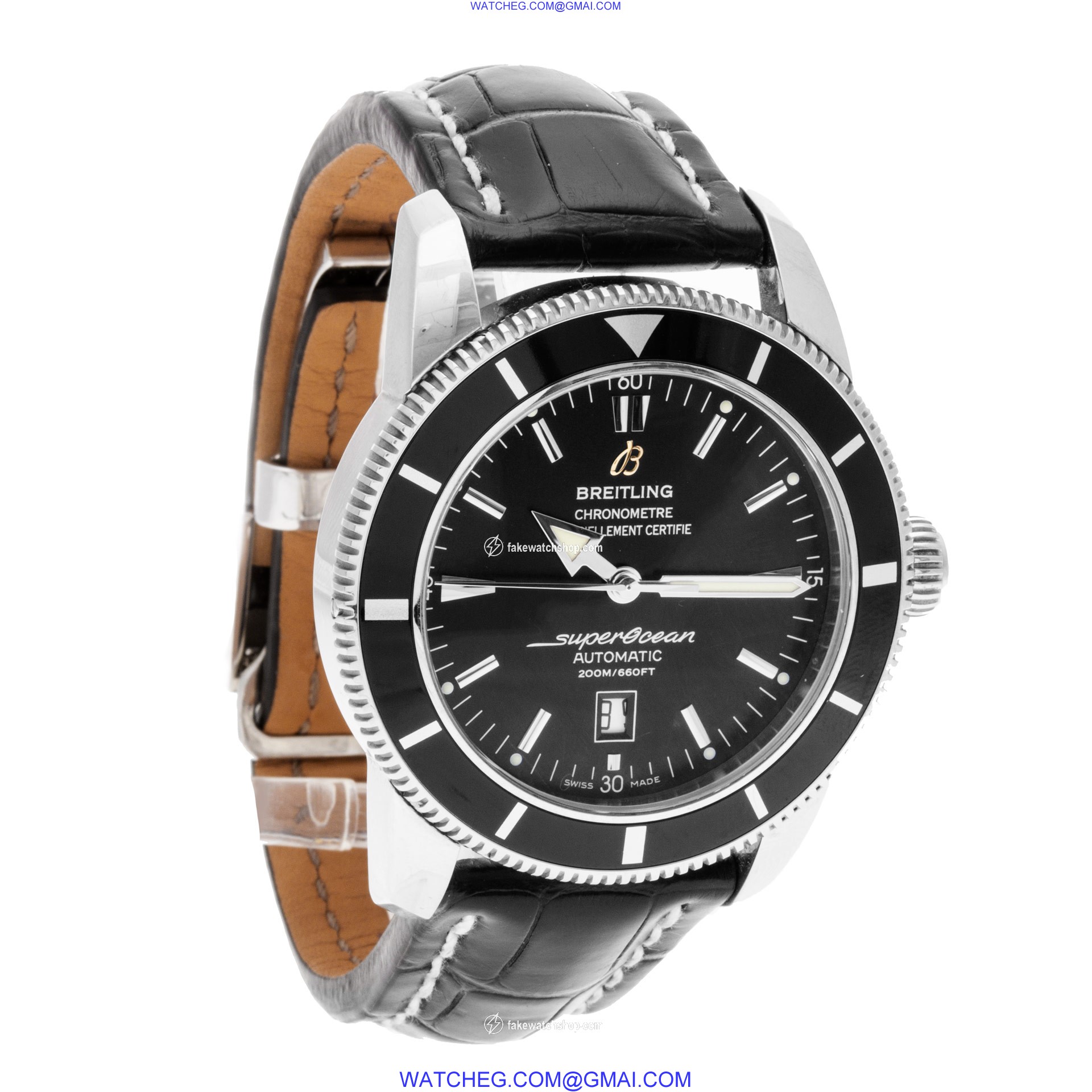 Breitling a17320 Super Ocean Automatic Male Stainless Steel 4