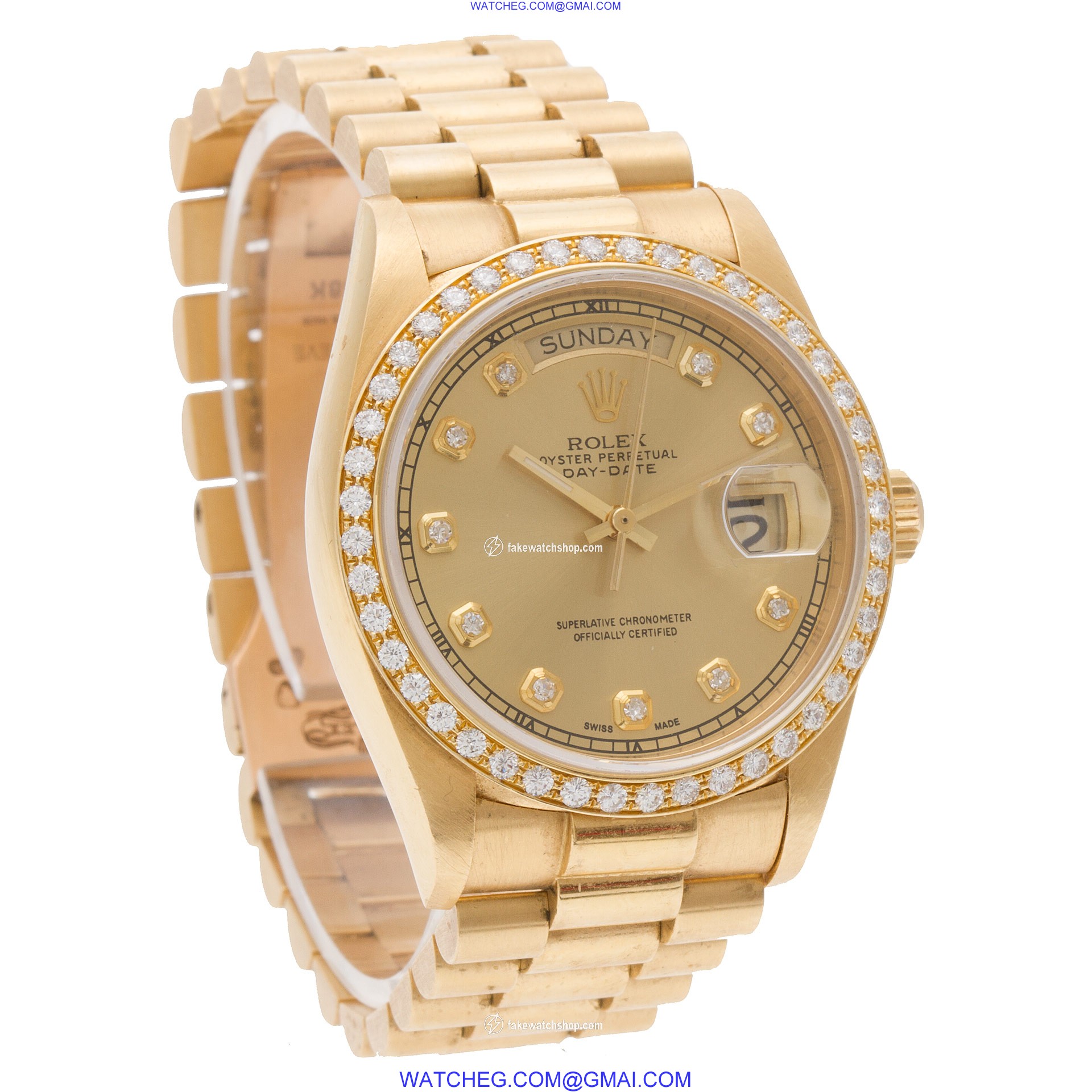 Rolex 18038 Day-Date Automatic Male 18k yellow gold 4