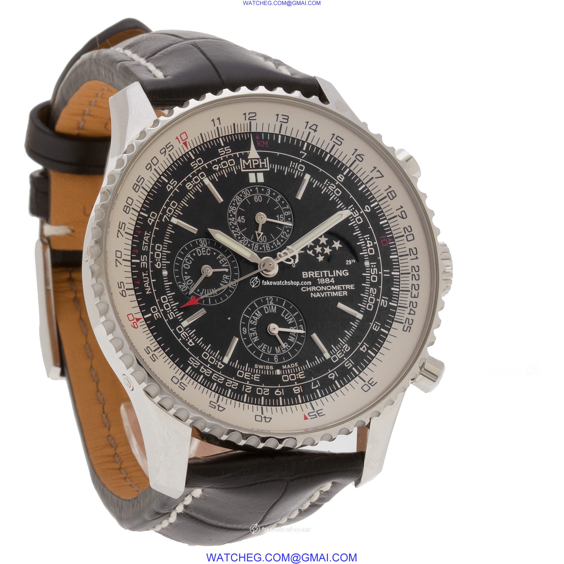 Breitling A19380 Navitimer Automatic Male Stainless Steel 4