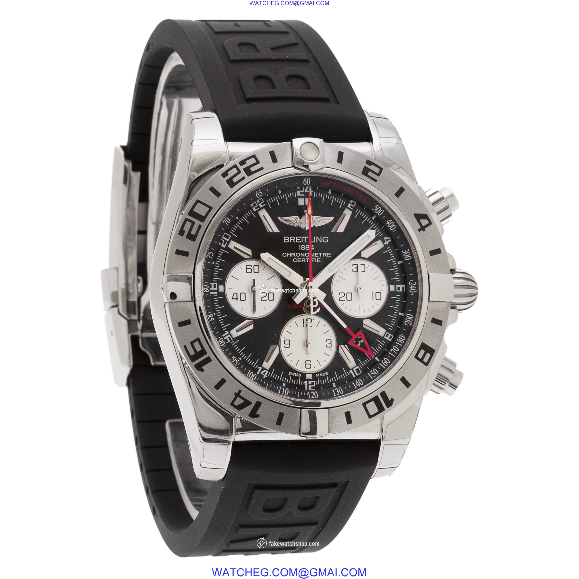 Breitling AB0420B9/BB56-152S Chronomat 44 GMT Automatic Male Stainless Steel 4