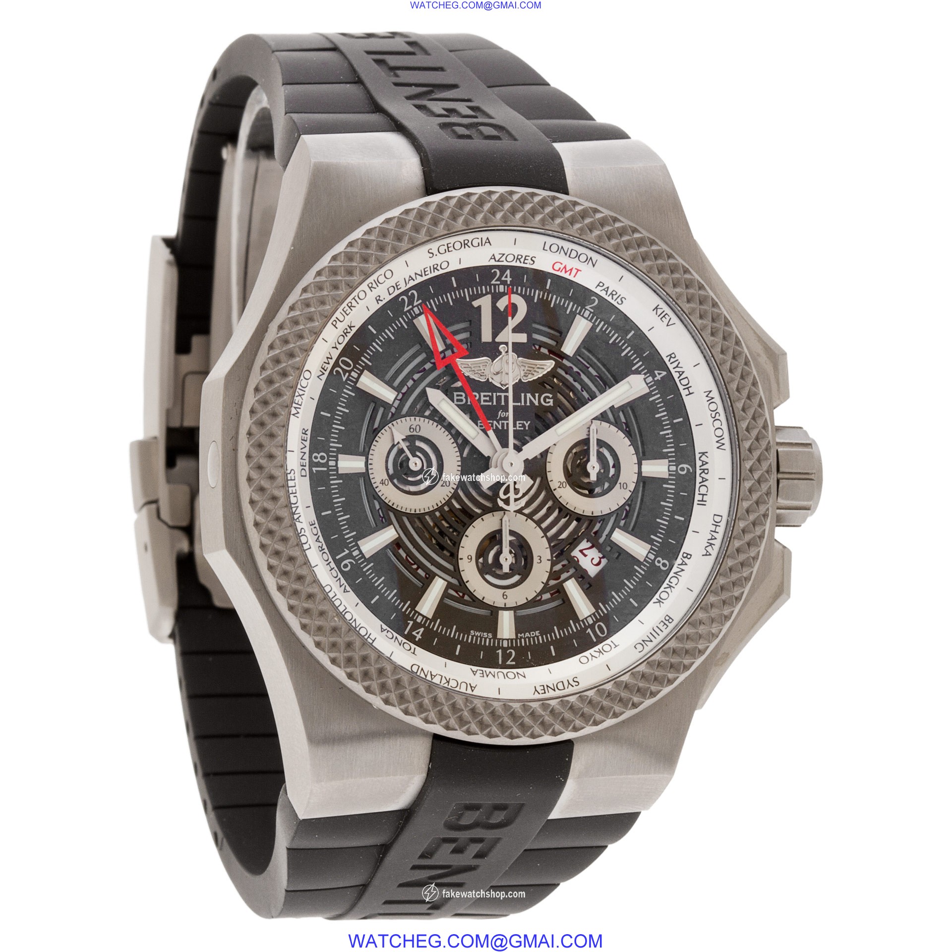 Breitling EB043210/BD23-222S Bentley GMT Automatic Male Titanium 4