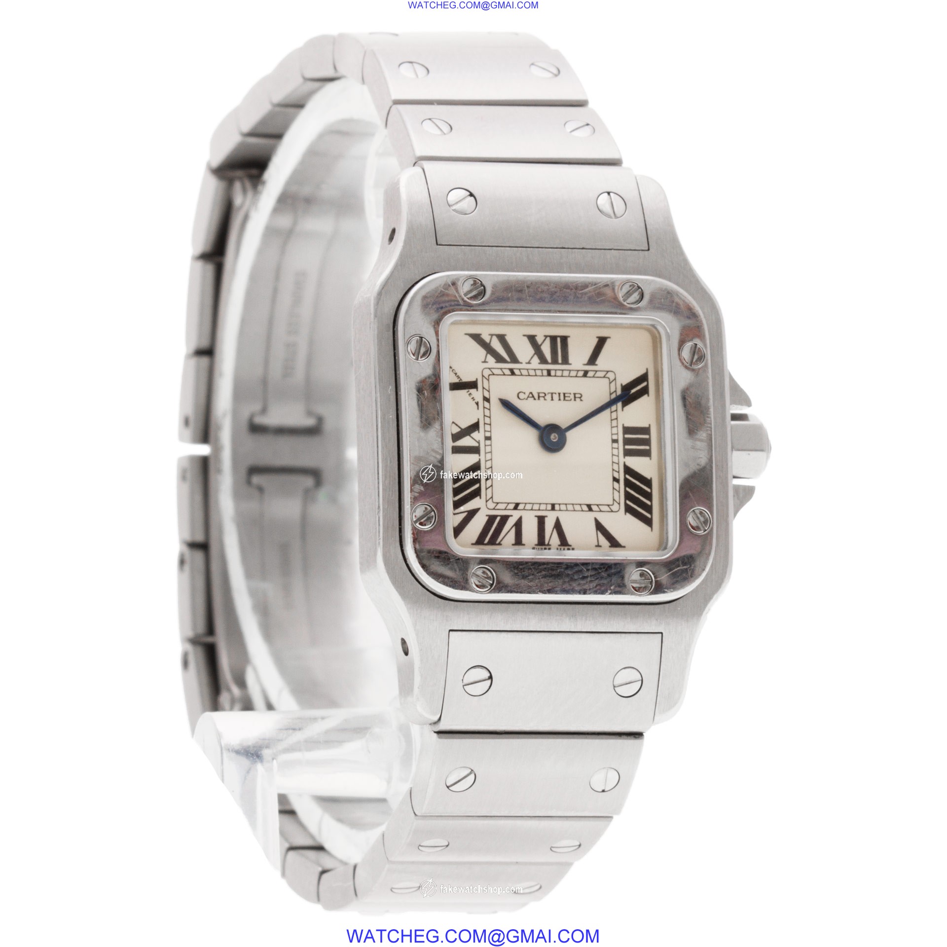 Cartier W20056D6 Santos Quartz Female Stainless Steel 4