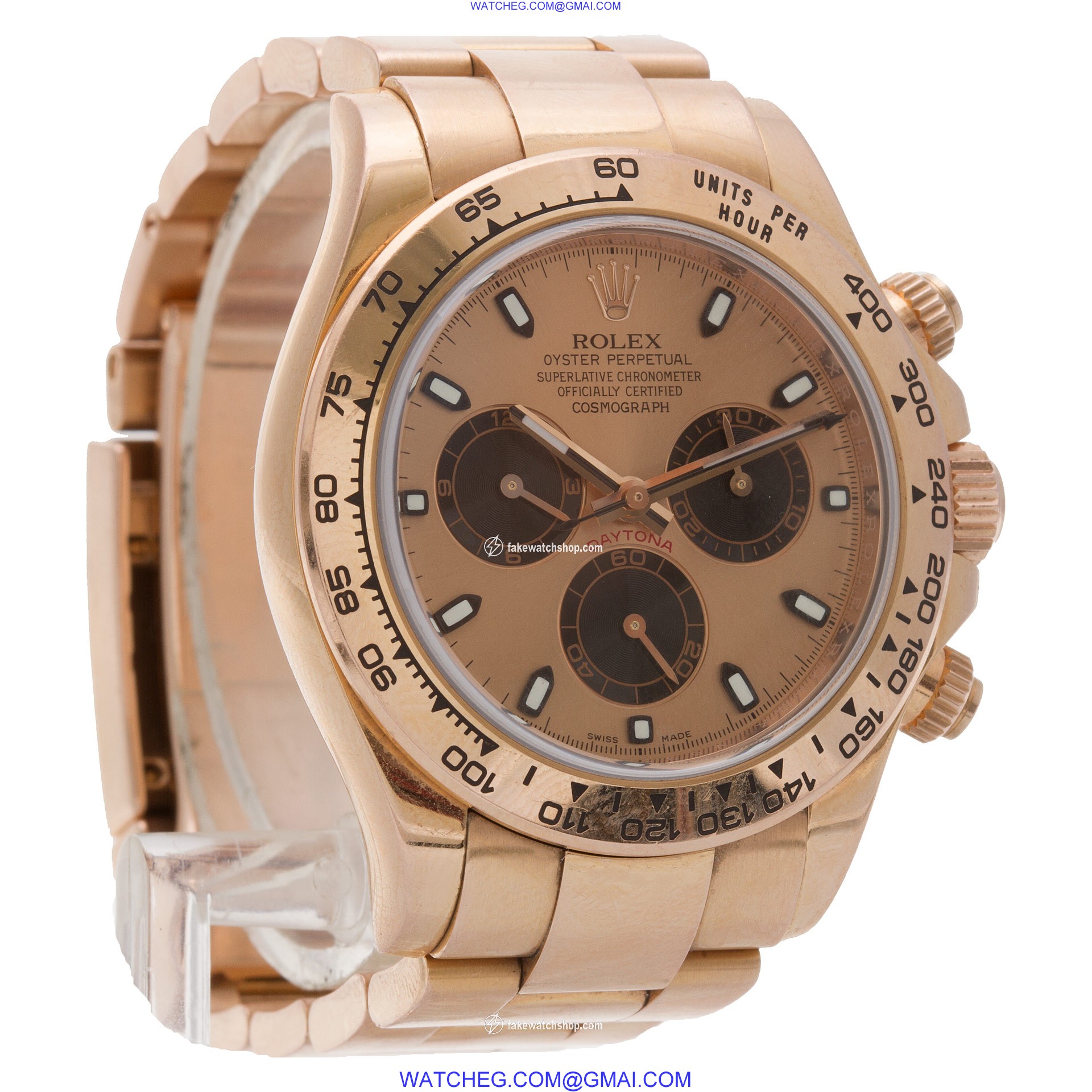 Rolex 116505 Daytona Automatic Unisex 18k Pink Gold 4
