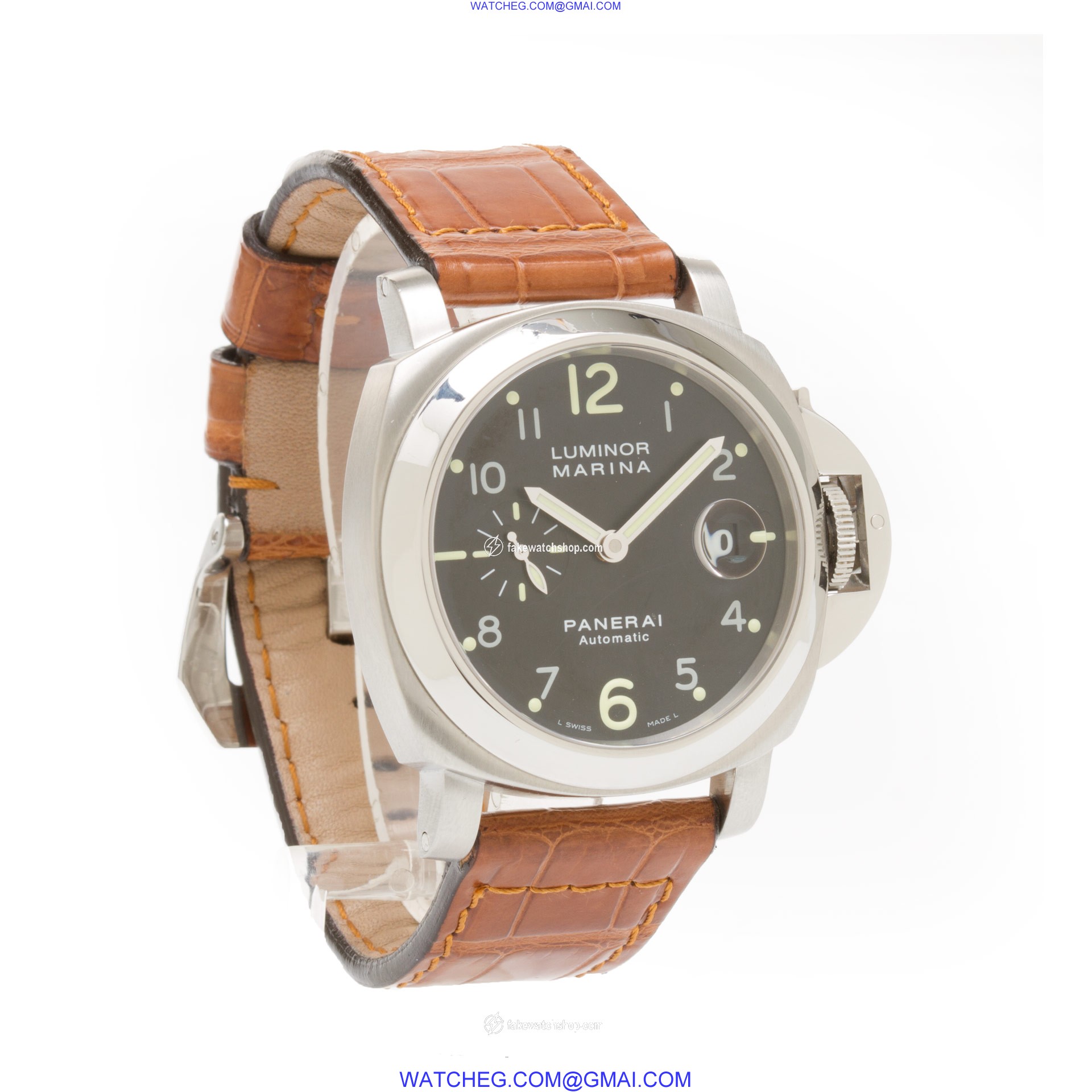 Panerai OP6763 Luminor Marina Automatic Male Stainless Steel 4