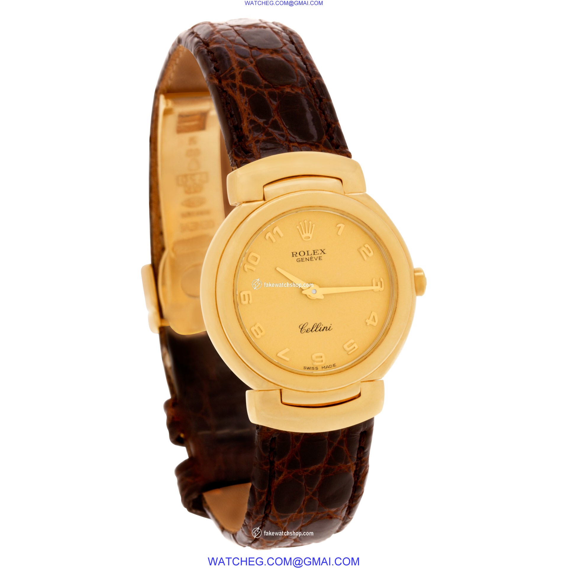 Rolex 6621 Cellini Quartz Female 18k yellow gold 4