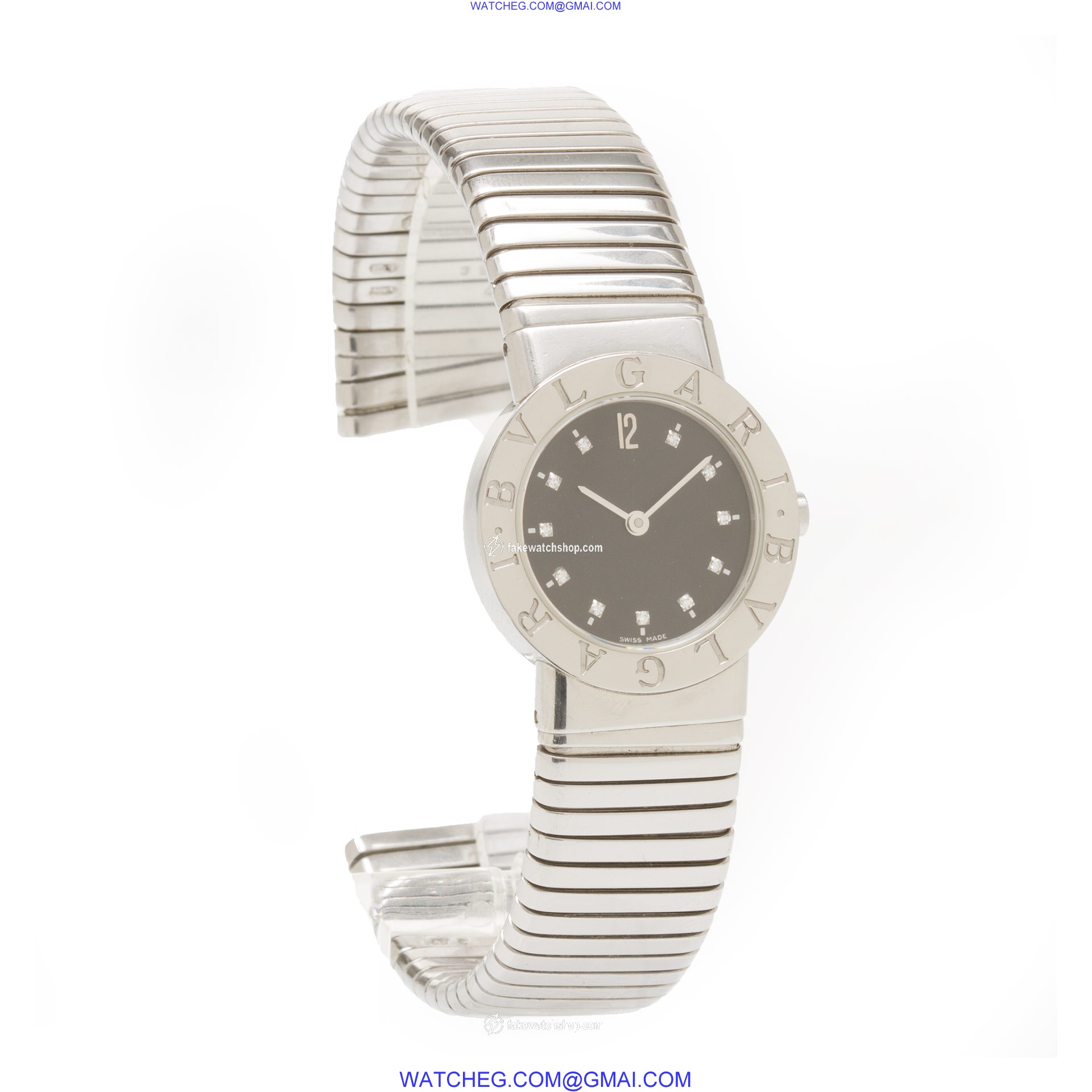 Bvlgari bb262ts Tubogas Quartz Female Stainless Steel 4