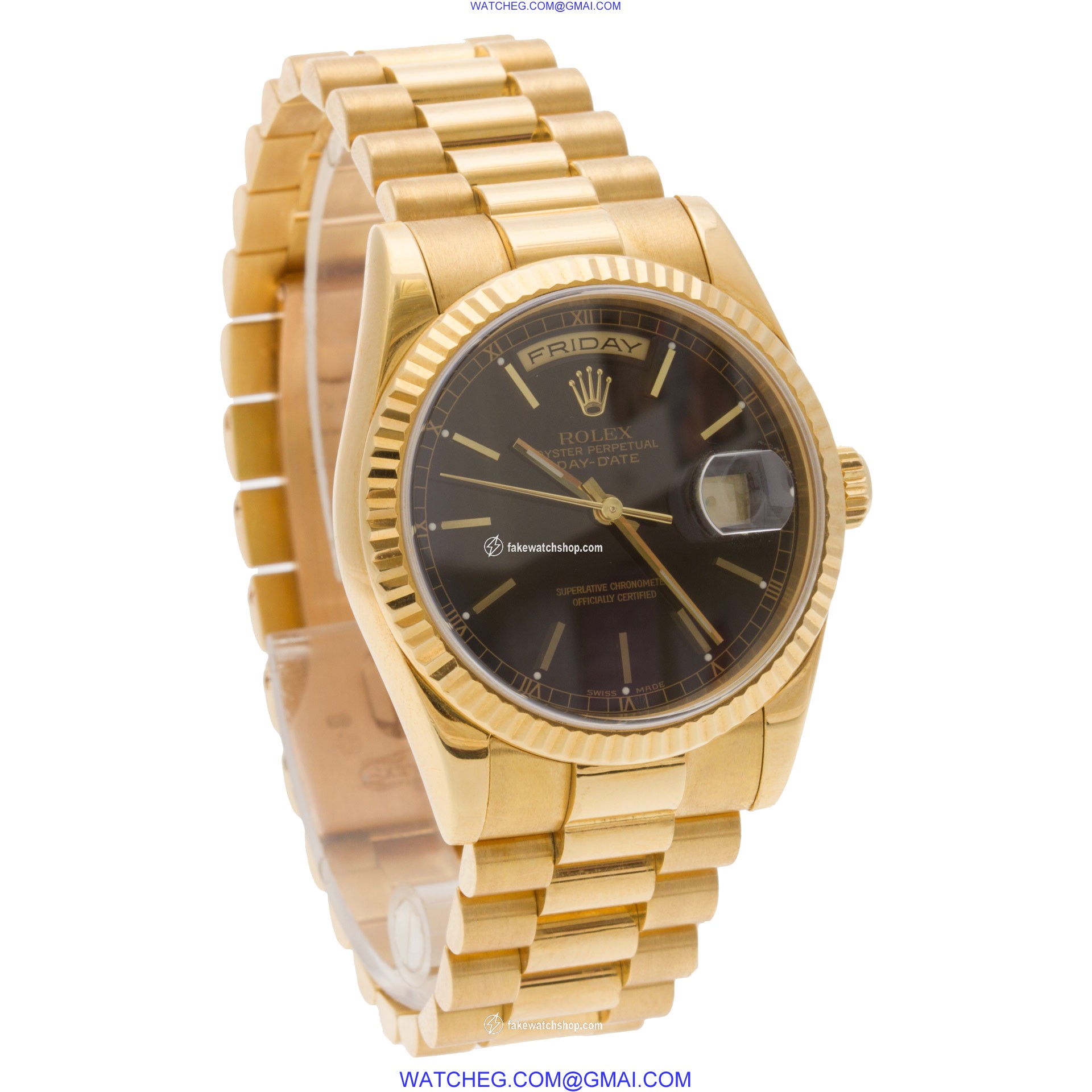 Rolex 118238 Day-Date Automatic Male 18k yellow gold 4
