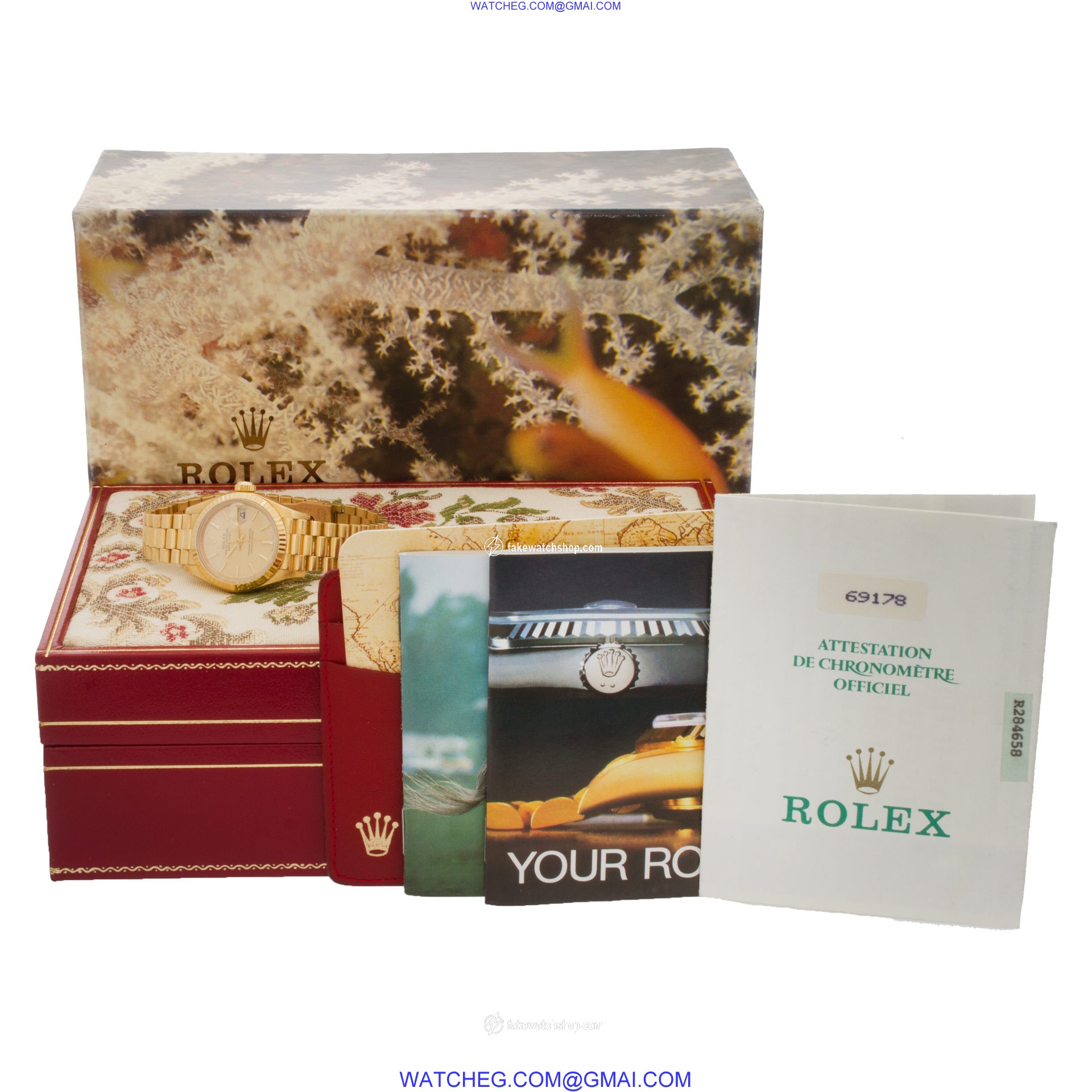 Rolex 69178 Datejust Automatic Female 18k yellow gold 4