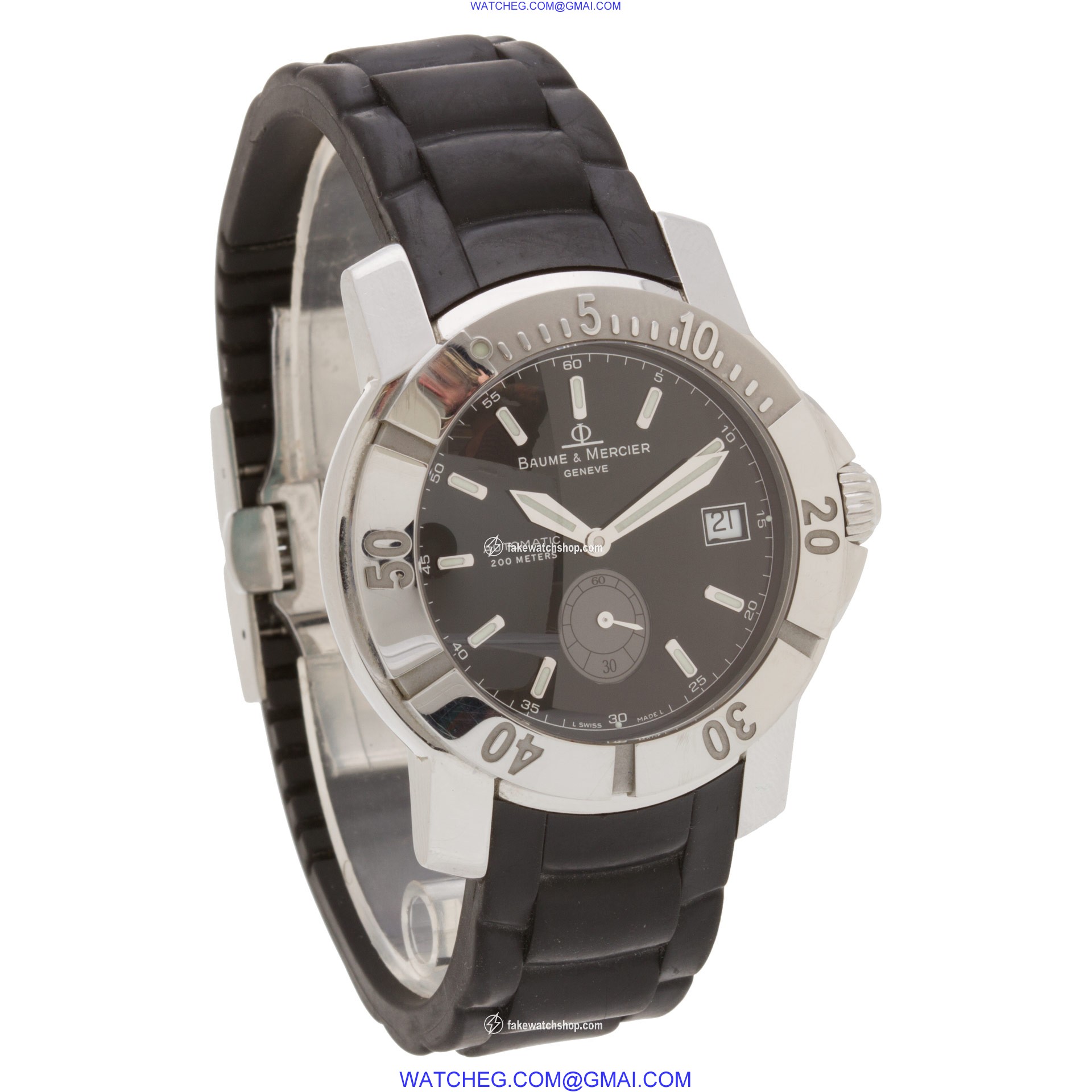 Baume & Mercier MOA08123 Capeland Automatic Male Stainless Steel 4