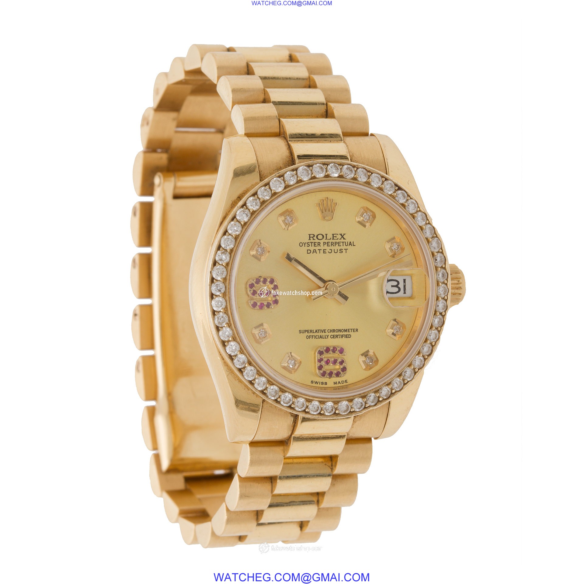Rolex 178278 Datejust Automatic Unisex 18k yellow gold 4