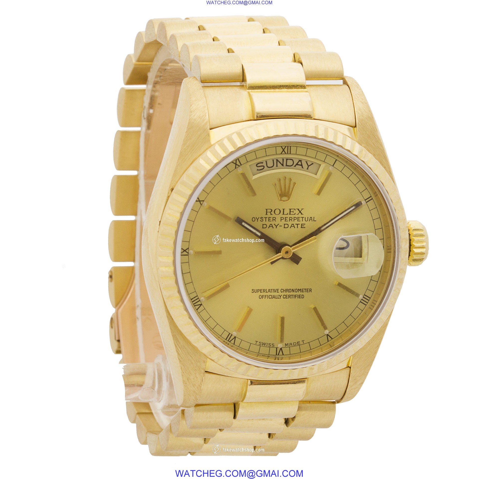 Rolex 18038 Day-Date Automatic Male 18k yellow gold 4