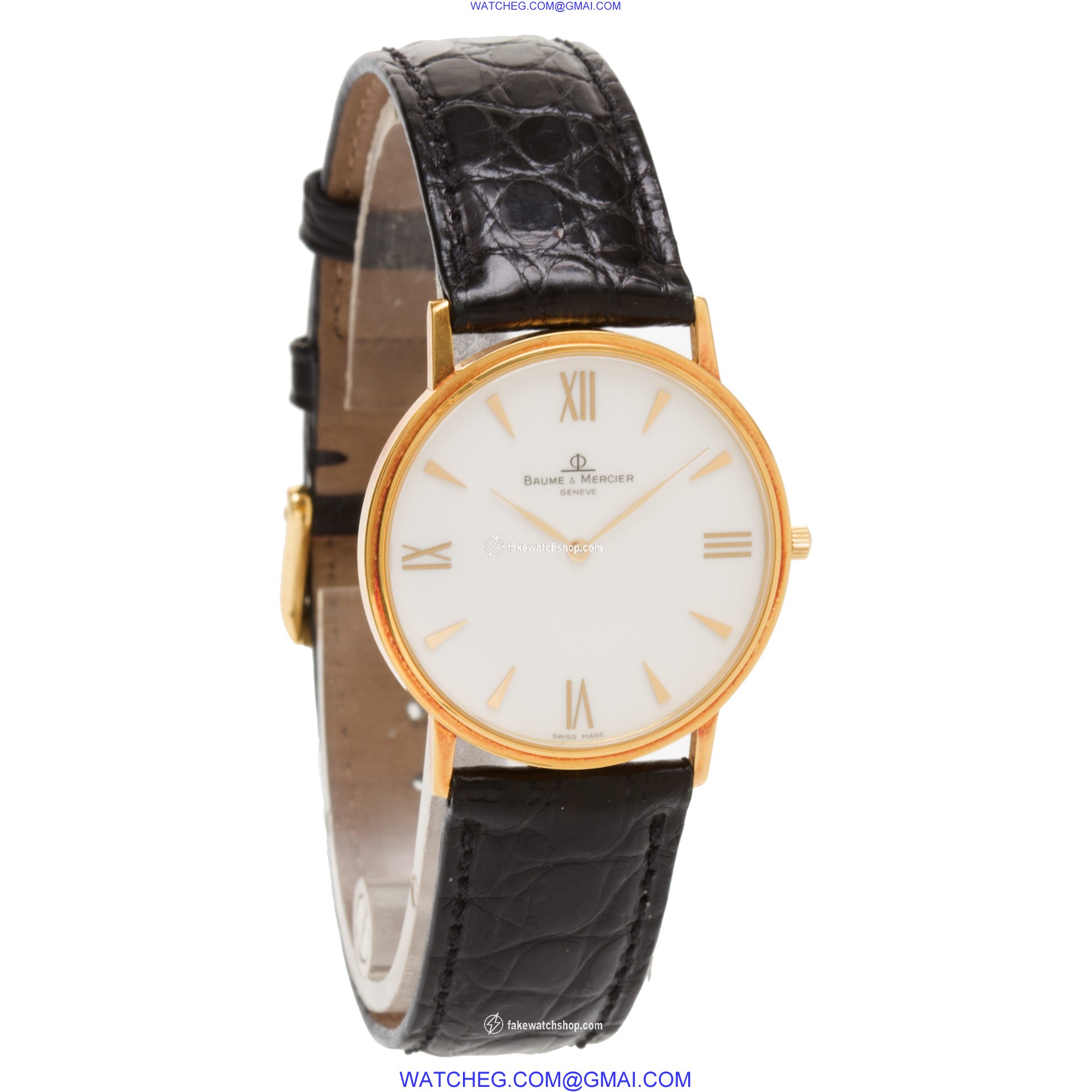 Baume & Mercier mv045088 Classic Quartz Unisex 18k yellow gold 4