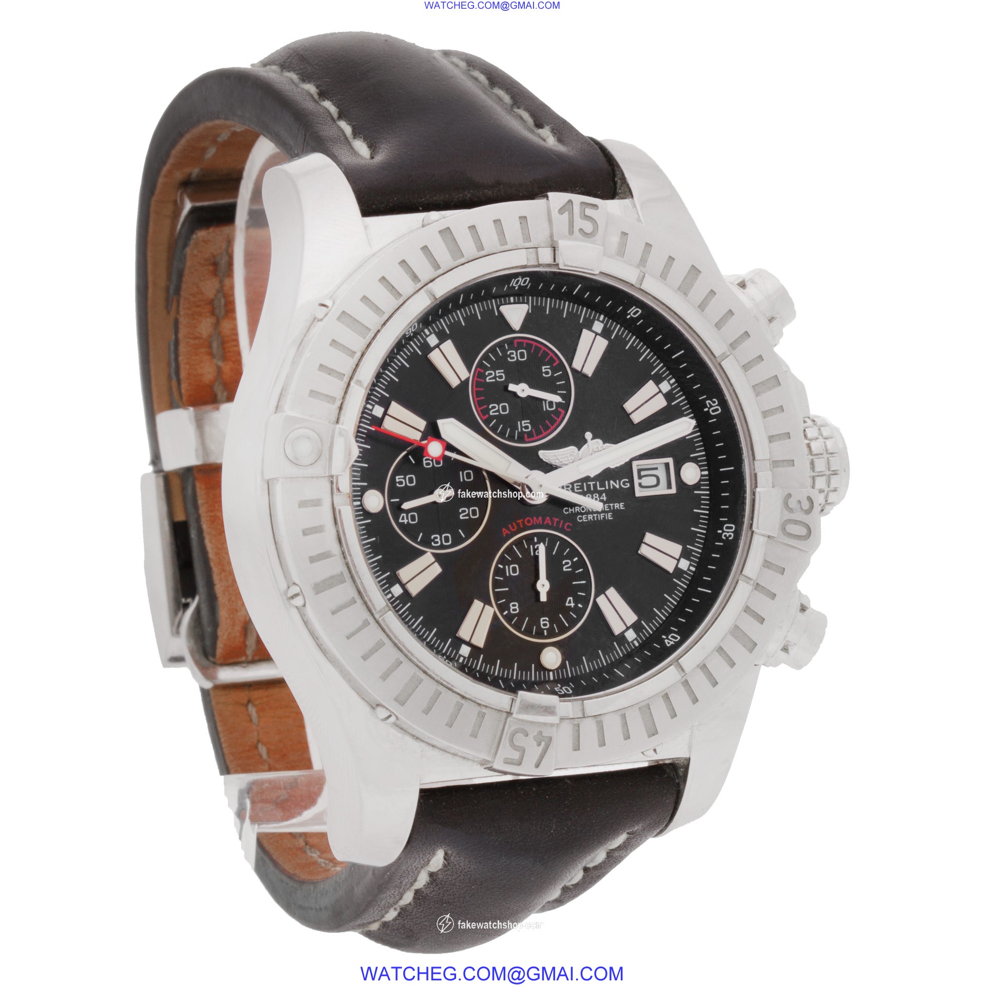Breitling A13370 Super Avenger Automatic Male Stainless Steel 4