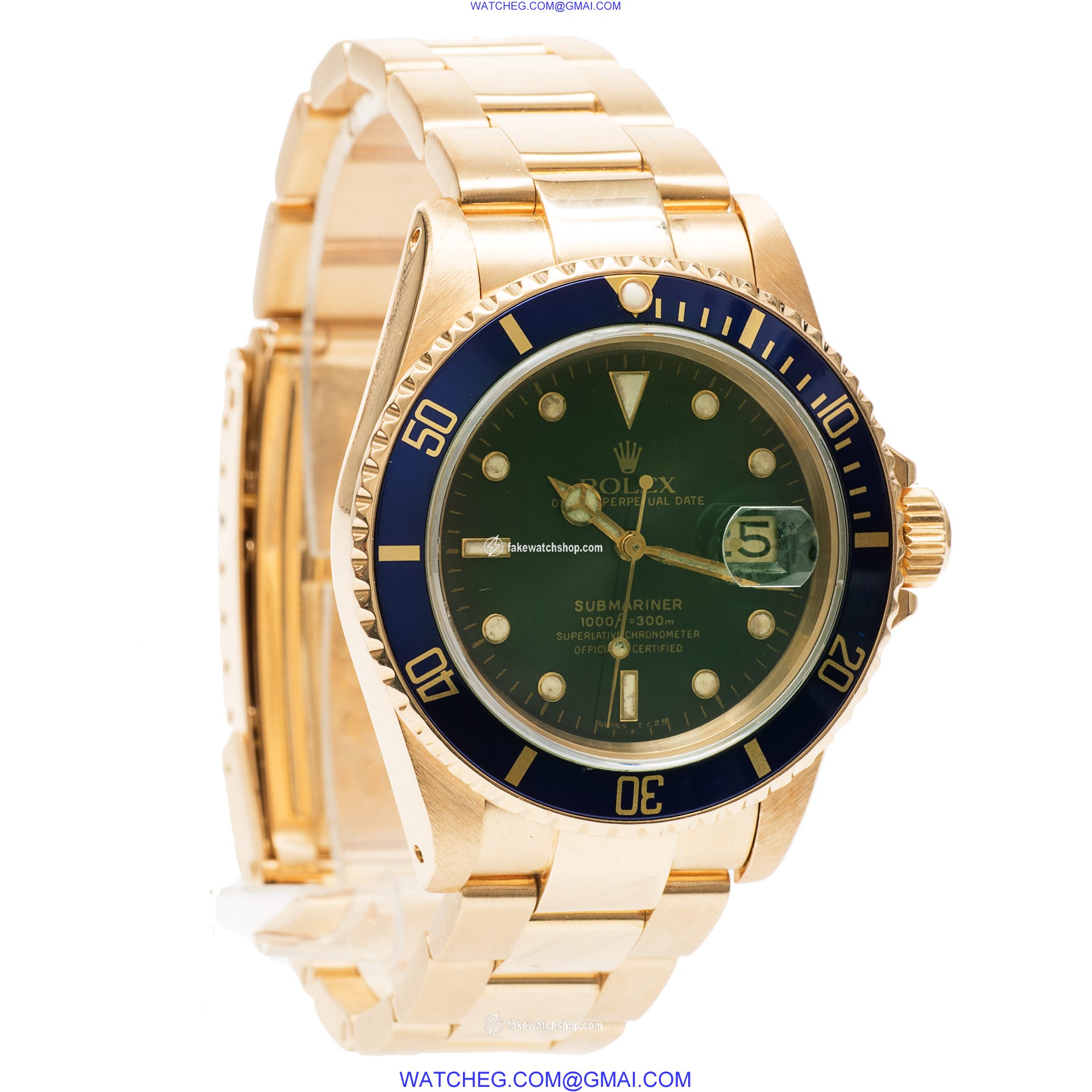Rolex 16808 Submariner Automatic Male 18k yellow gold 4