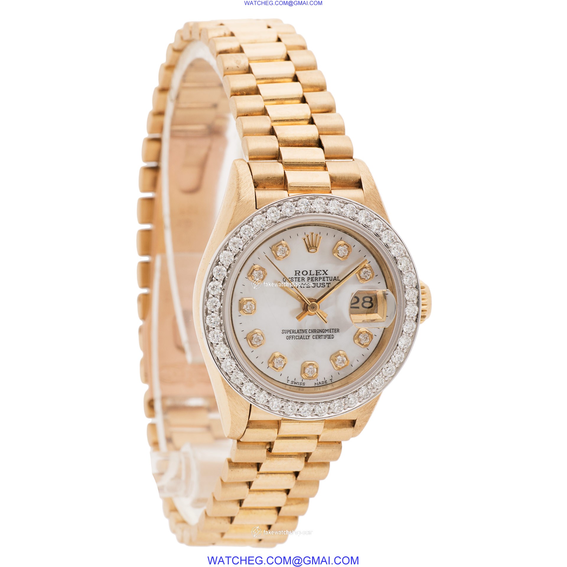 Rolex 69178 Datejust Automatic Female 18k yellow gold 4