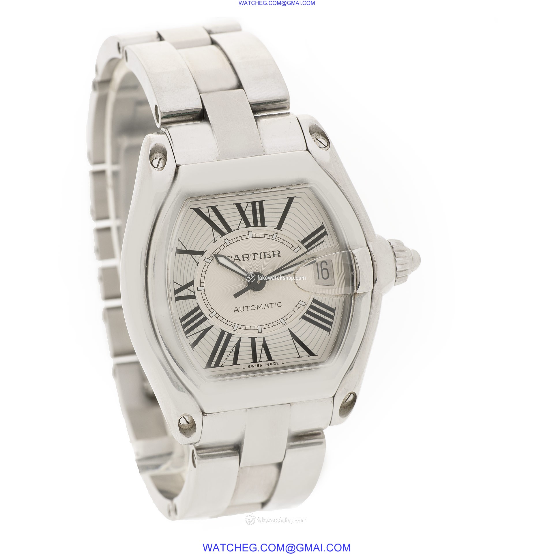 Cartier W62025V3 Roadster Automatic Unisex Stainless Steel 4