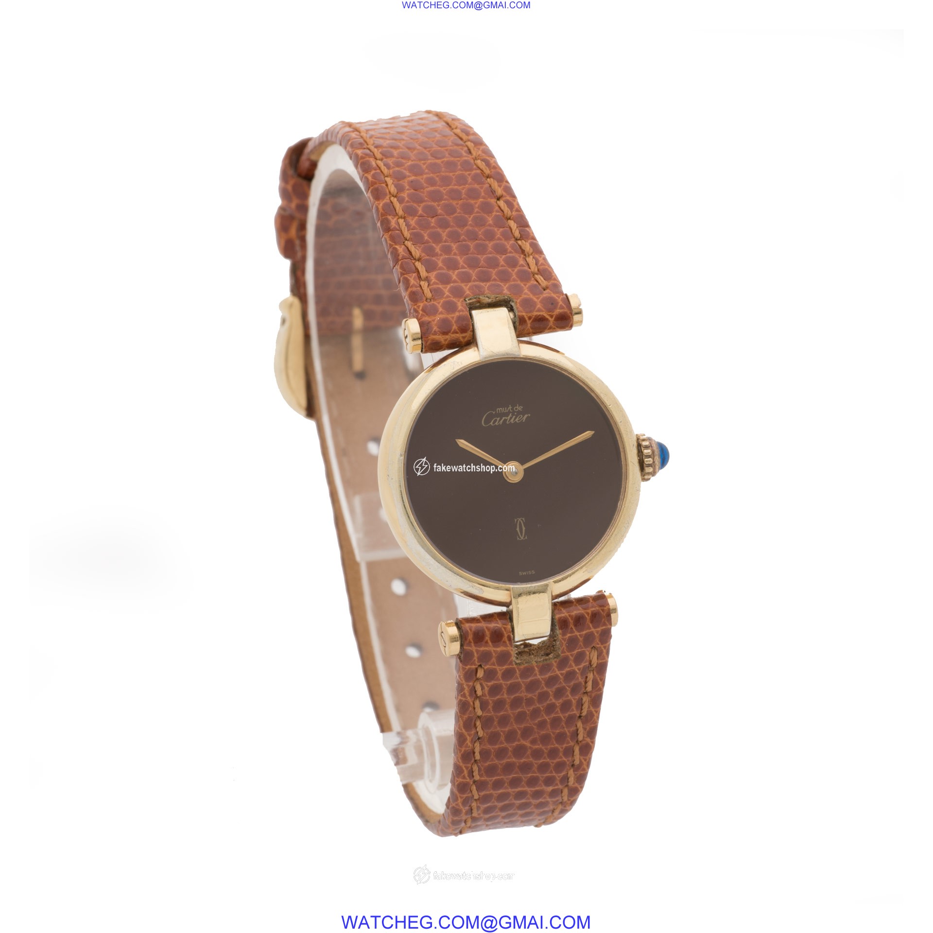 Cartier 074625 Vendome Quartz Female silver & gold 4
