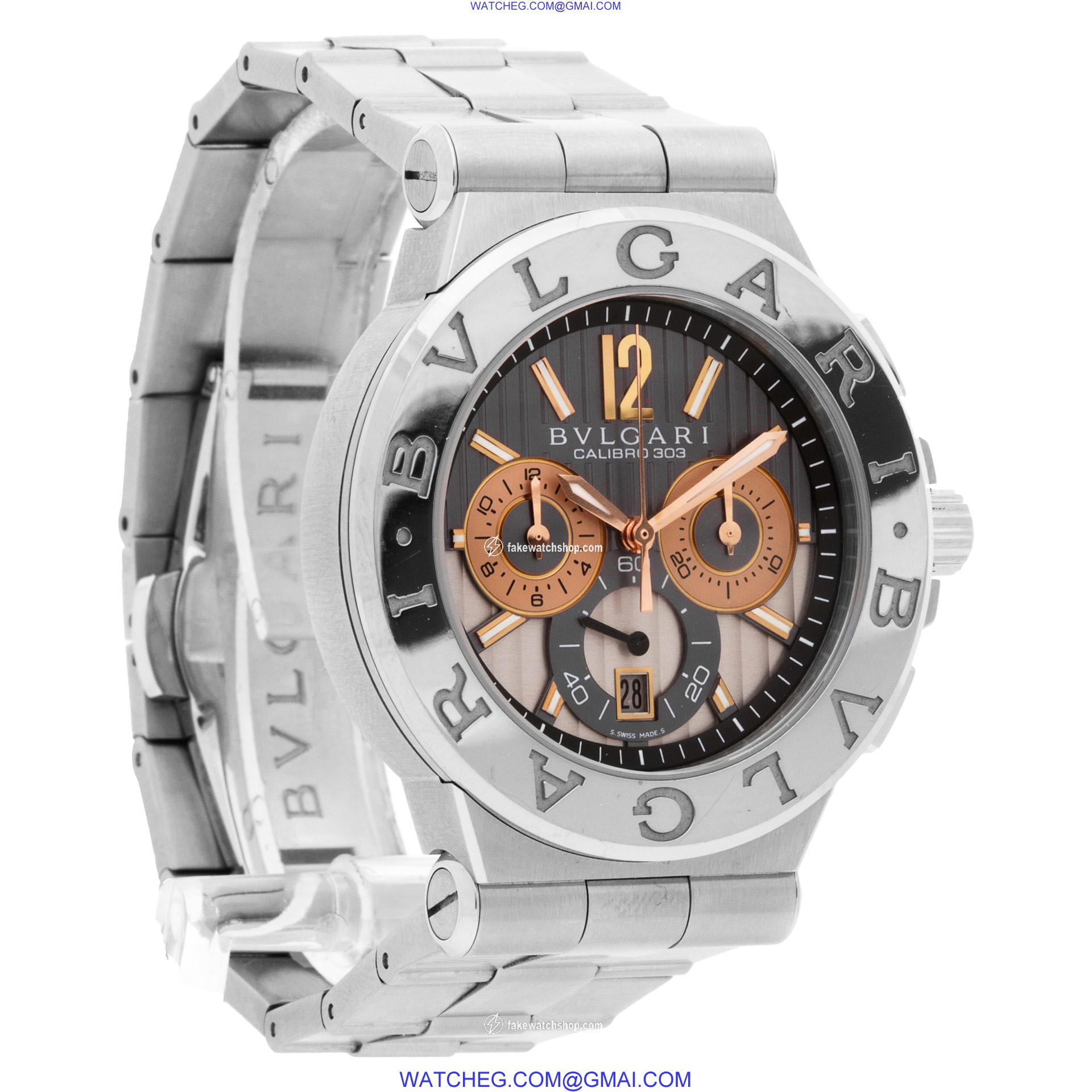 Bvlgari dg 42 swg ch Diagono Automatic Male Stainless Steel 4