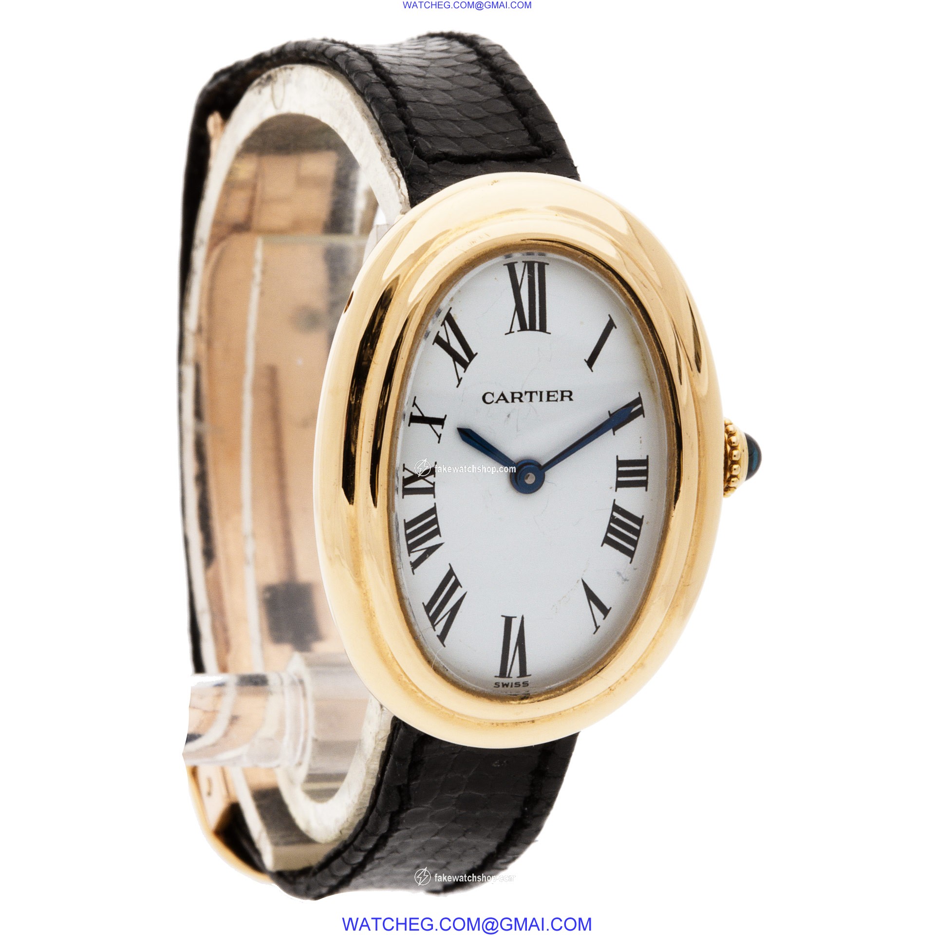 Cartier 60012 Baignoire Manual Female 18k yellow gold 4