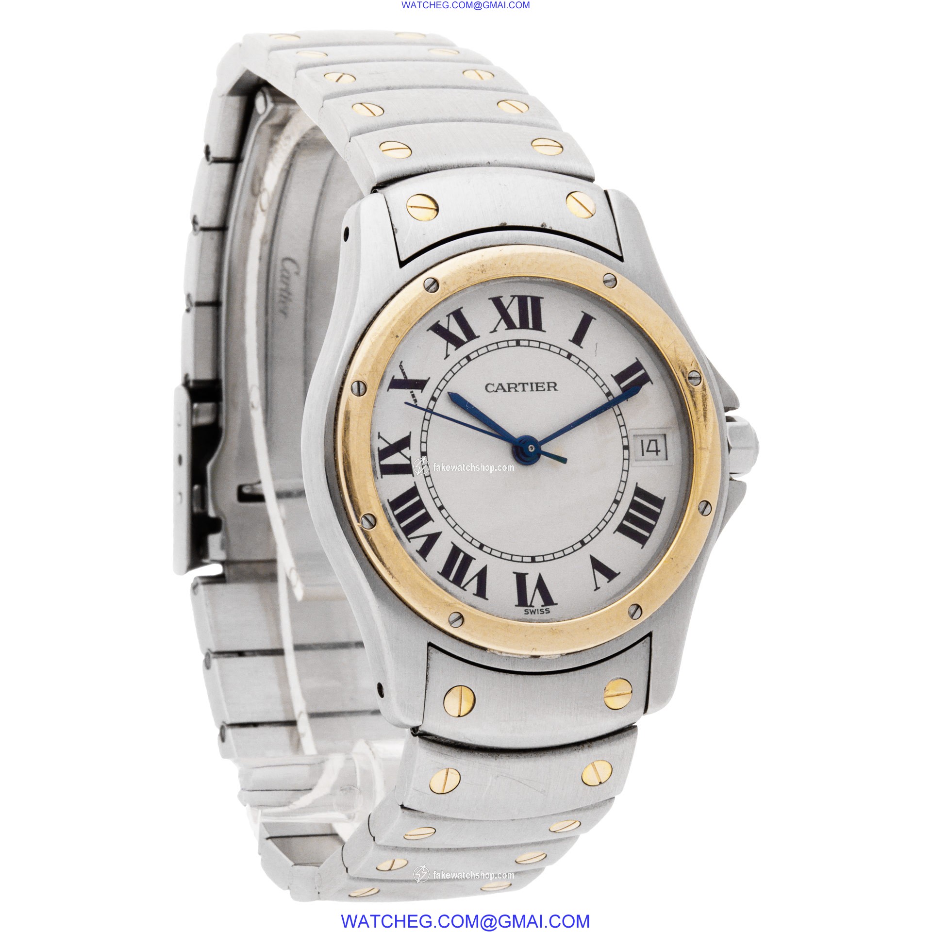 Cartier 1910 Santos Automatic Male Stainless Steel 4
