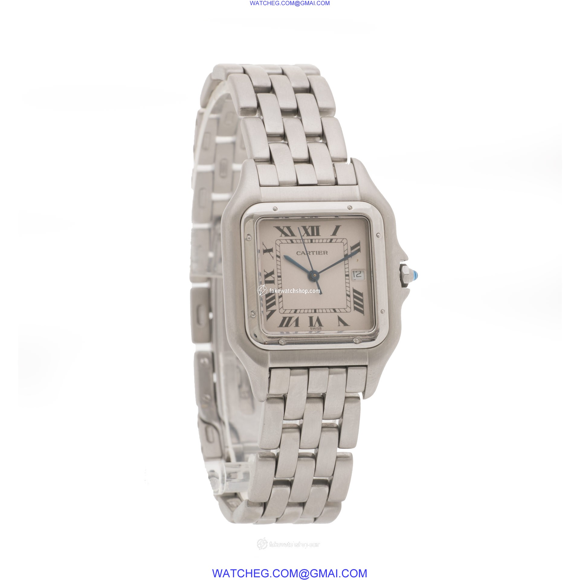 Cartier W25032P5 Panthere Quartz Unisex Stainless Steel 4