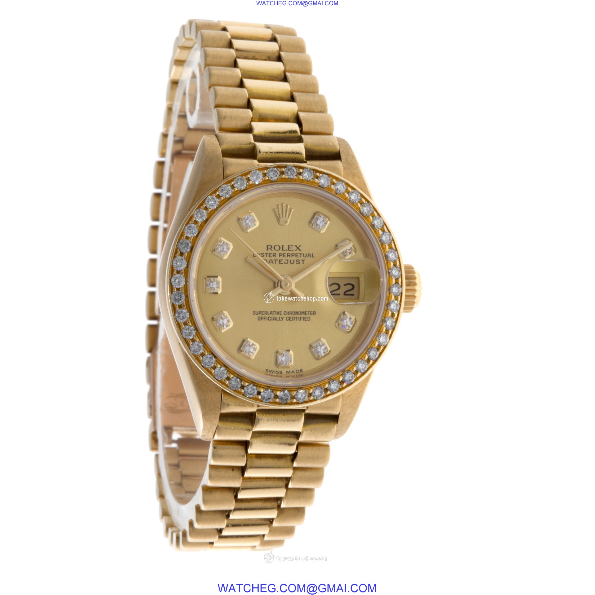Rolex 69178 Datejust Automatic Female 18k yellow gold 4