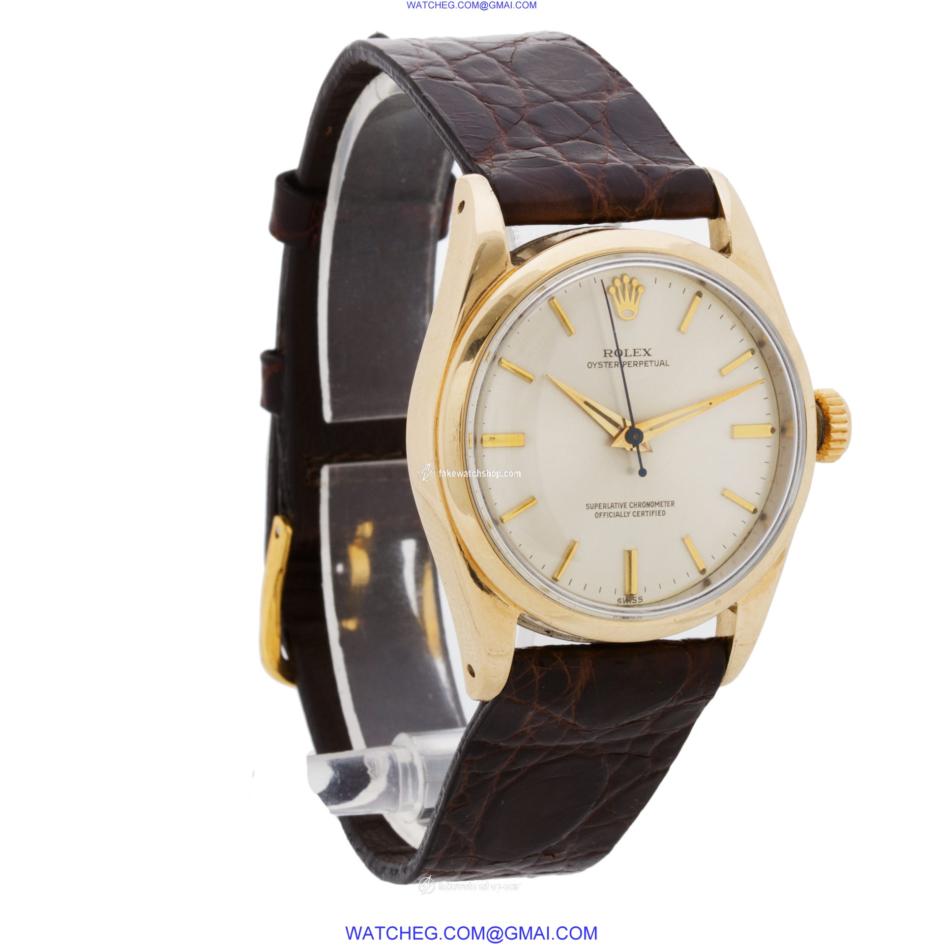Rolex 1614 Oyster Perpetual Automatic Unisex Gold Fill & Stainless Steel 4