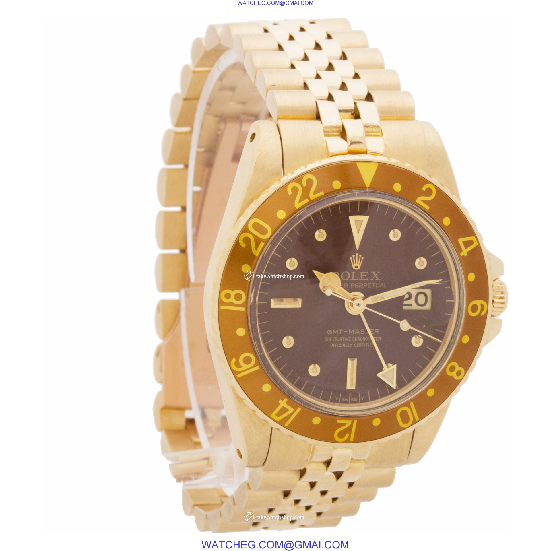 Rolex 1675 GMT-Master Automatic Male 18k yellow gold 4