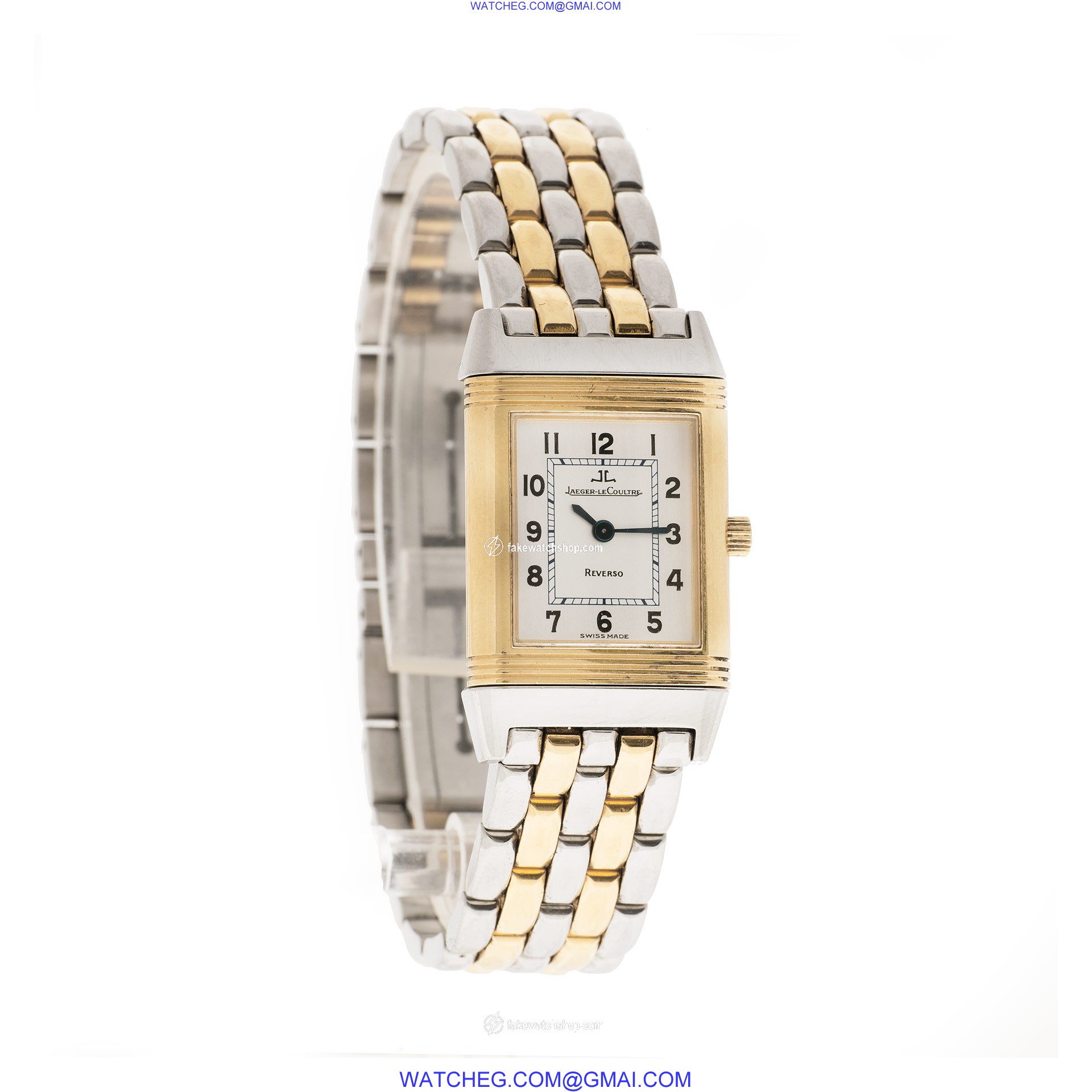 Jaeger LeCoultre 260.5.08 Reverso Quartz Female Stainless Steel 4