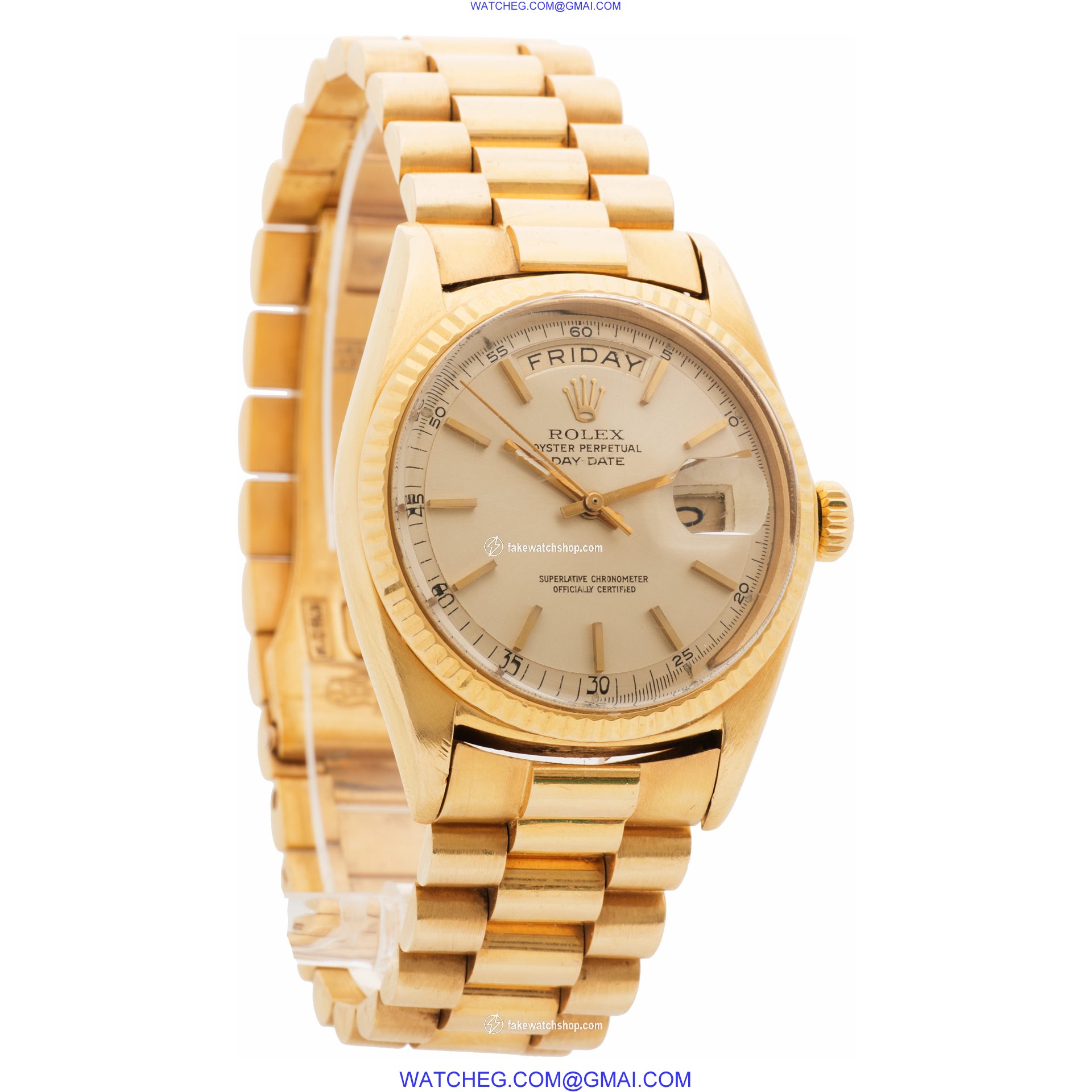 Rolex 1803 Day-Date Automatic Male 18k yellow gold 4