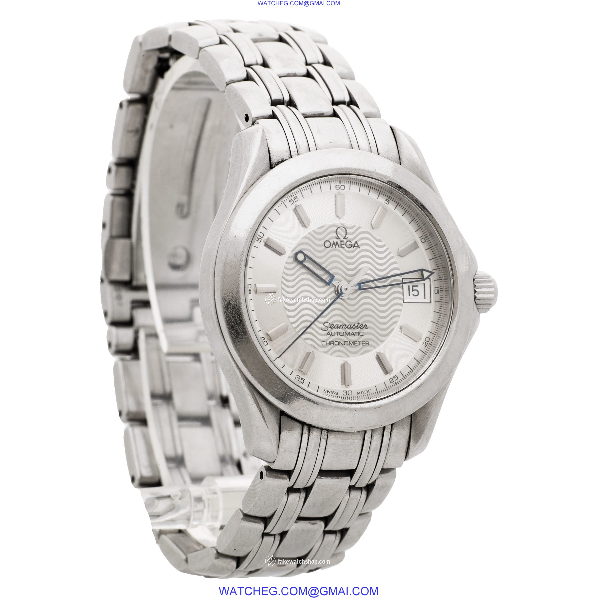 Omega 25013100 Seamaster Automatic Male Stainless Steel 4