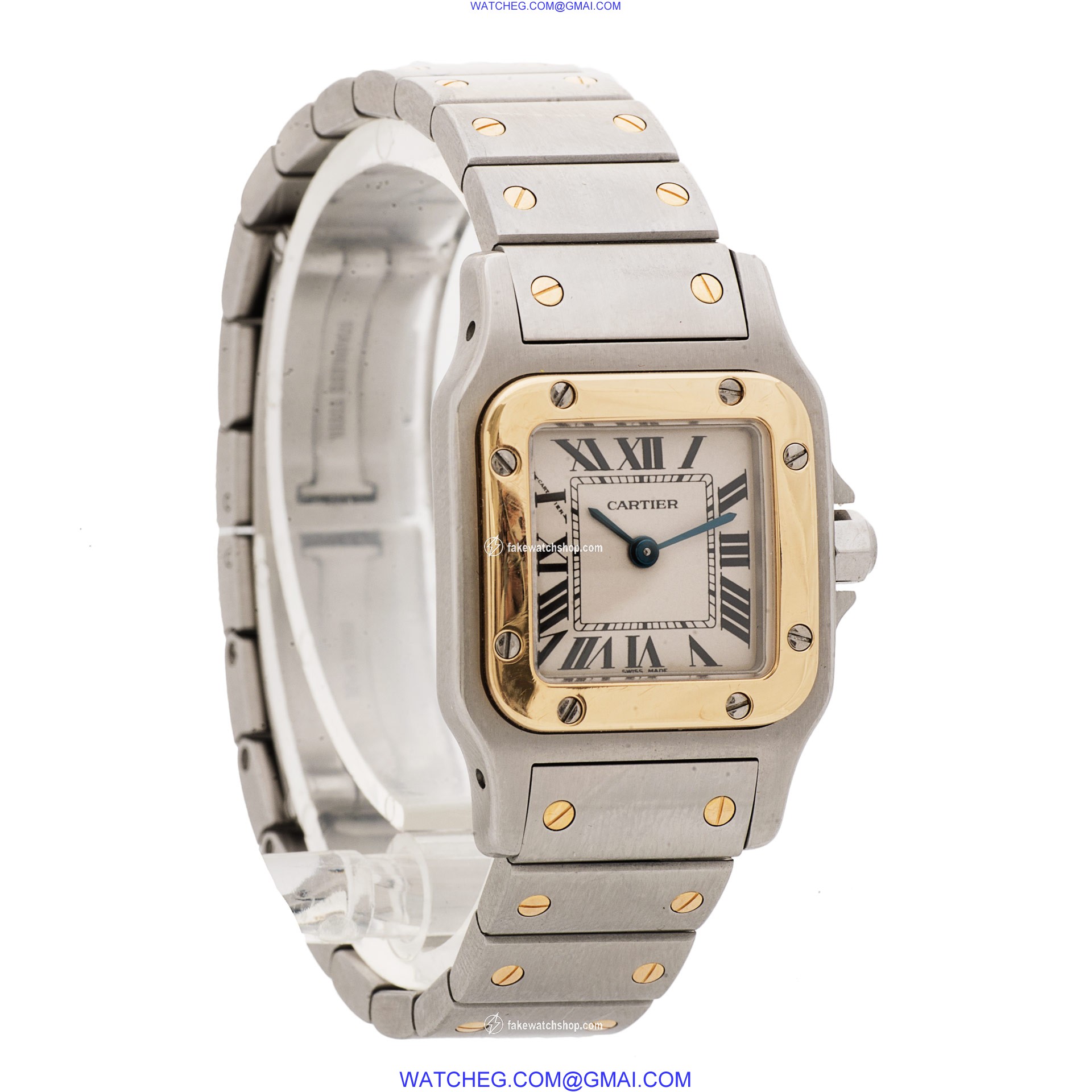 Cartier W20012C4 Santos Quartz Female Stainless Steel 4