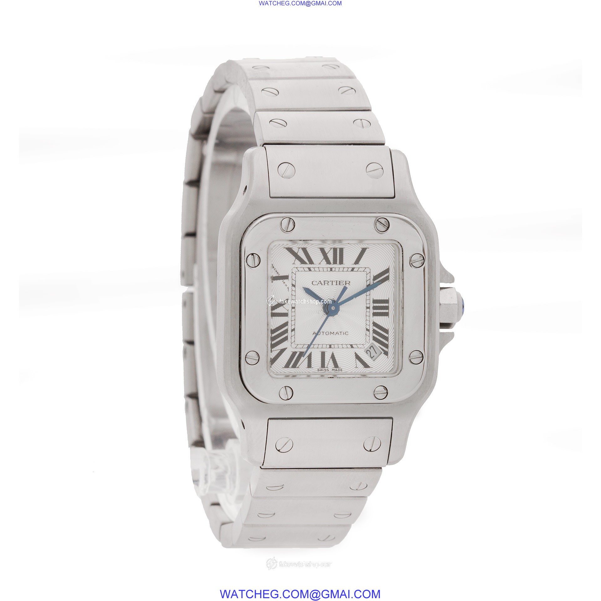 Cartier W20054D6 Santos Automatic Female Stainless Steel 4