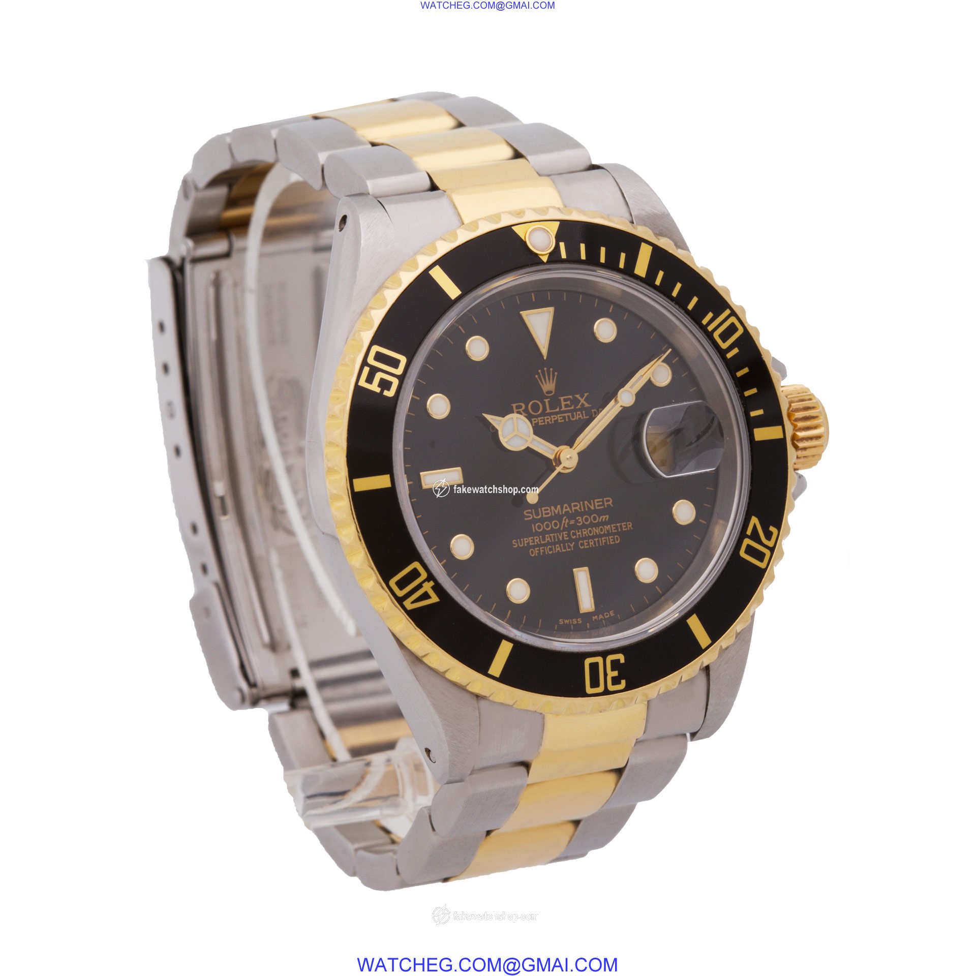 Rolex 16613 Submariner Automatic Male 18k gold & Stainless Steel 4