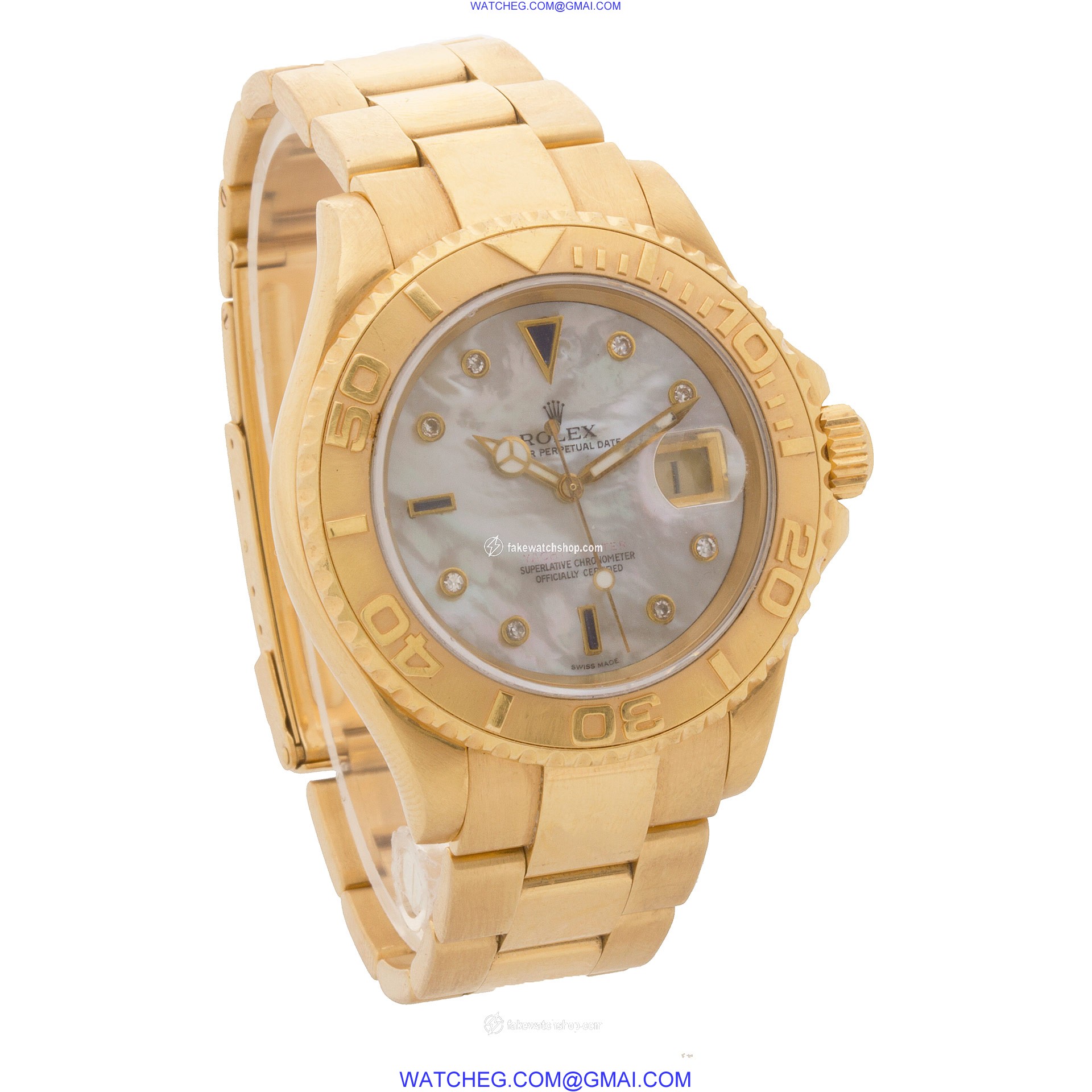 Rolex 16628B Yacht-Master Automatic Male 18k yellow gold 4