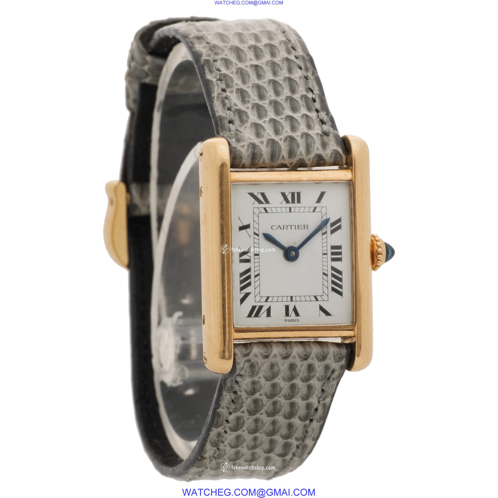 Cartier 7809711034 Tank Manual Female 18k yellow gold 4