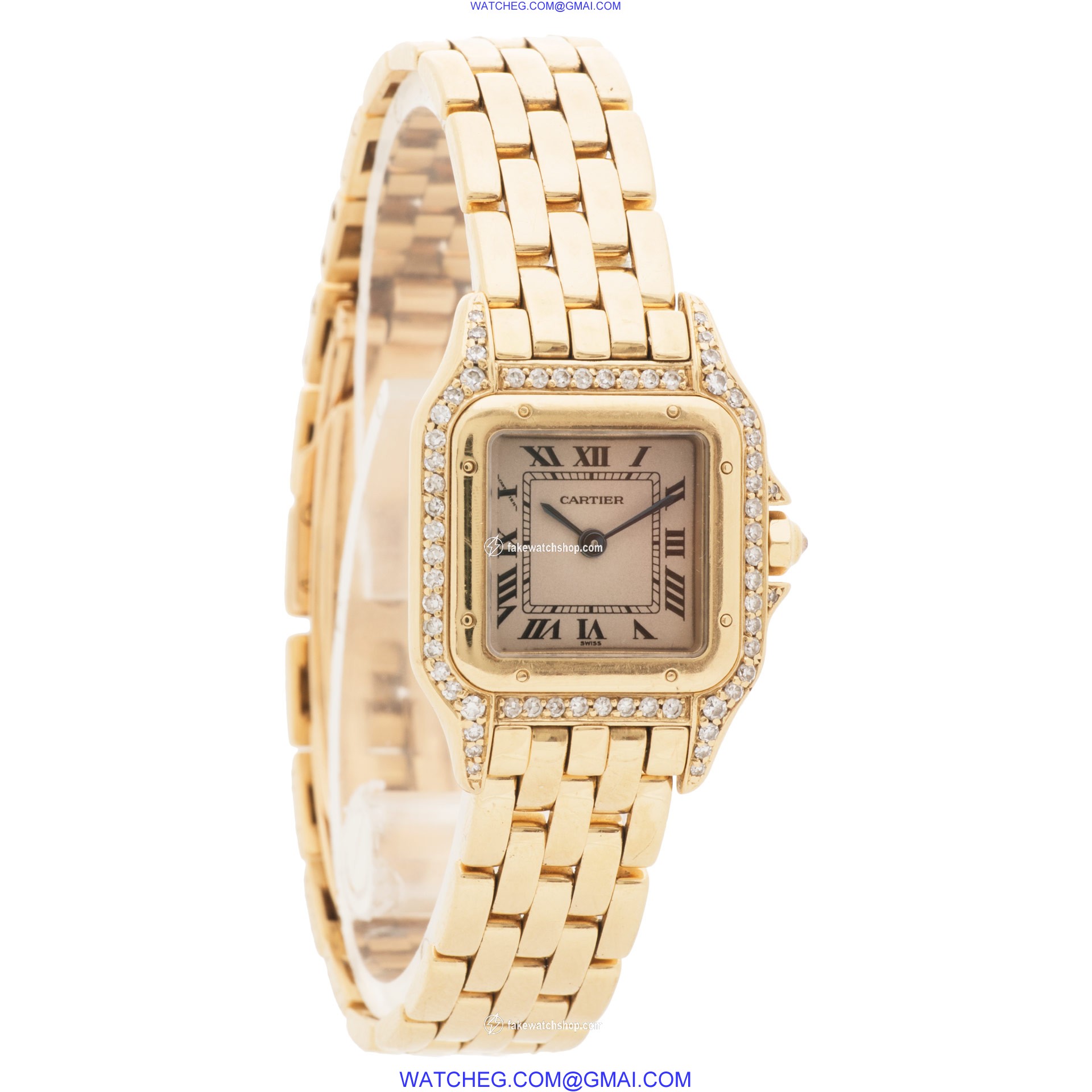 Cartier WF307239 Panthere Quartz Female 18k yellow gold 4