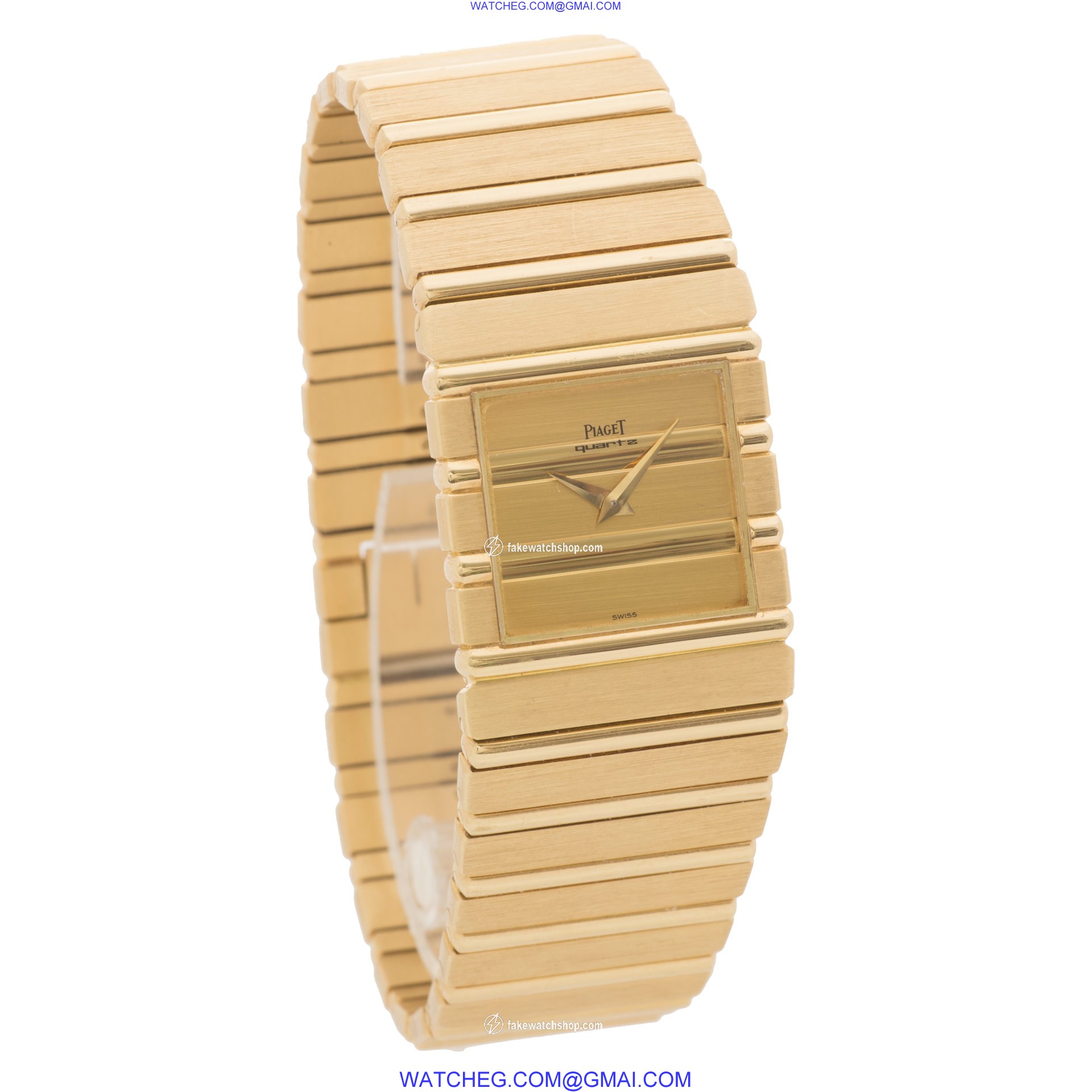 Piaget 7131 C 701 Polo Quartz Unisex 18k yellow gold 4