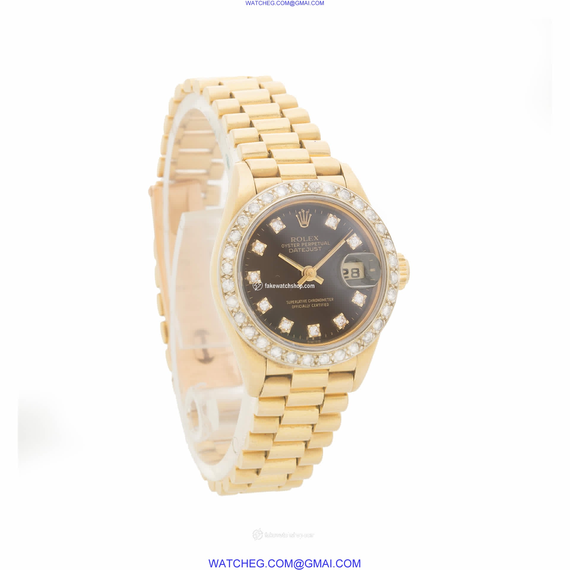 Rolex 69178 Datejust Automatic Female 18k yellow gold 4