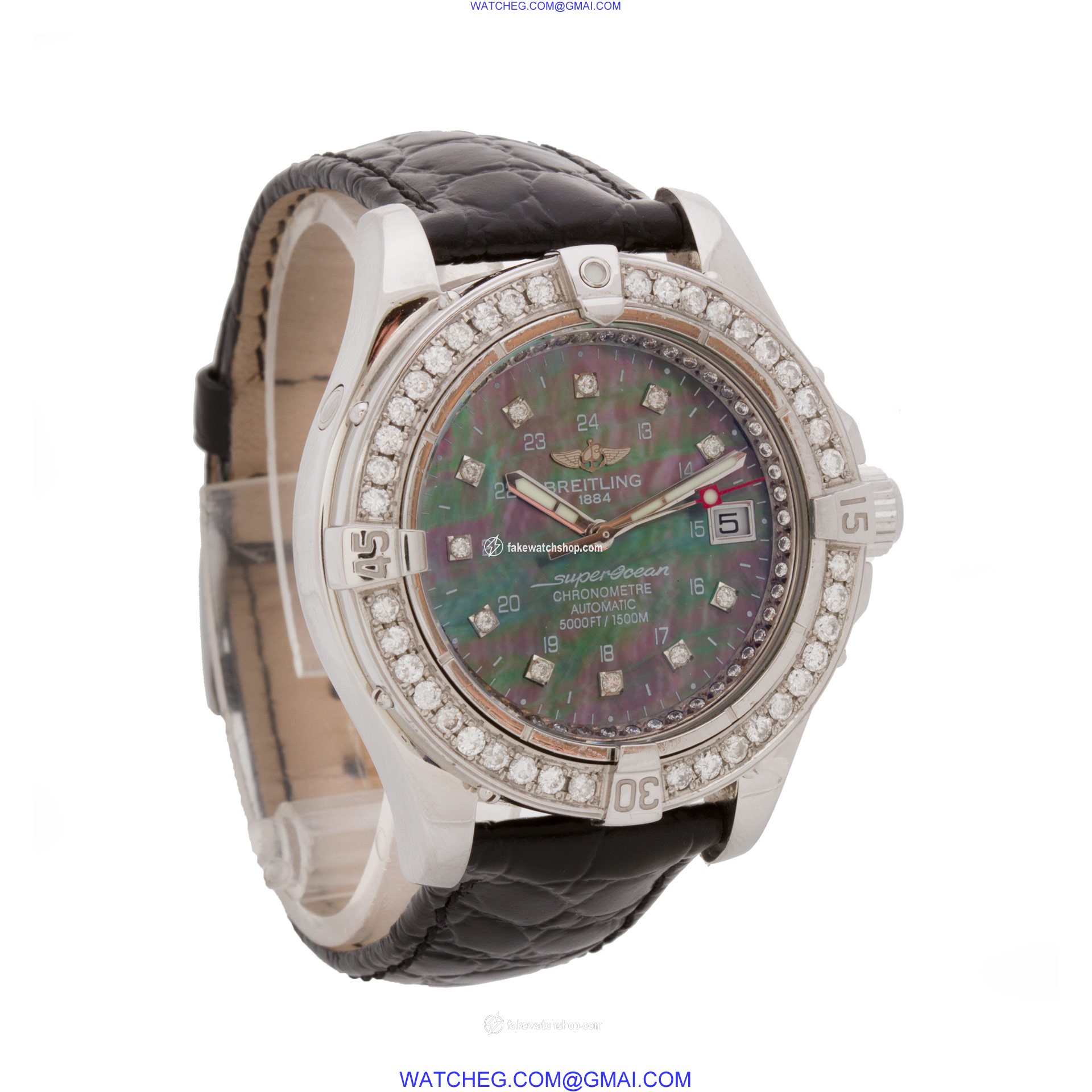 Breitling A17360 Super Ocean Automatic Female Stainless Steel 4