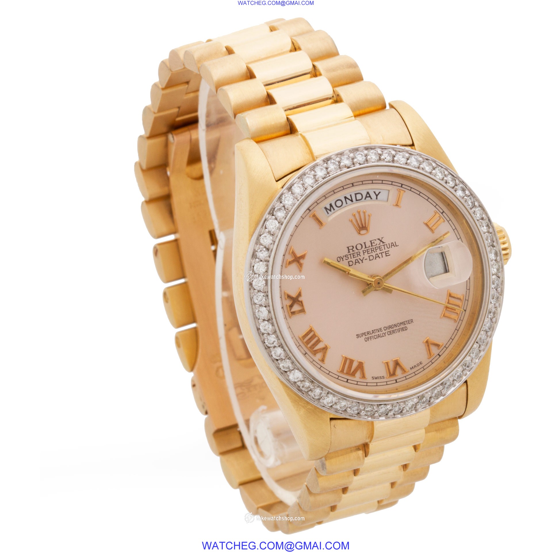 Rolex 18038 Day-Date Automatic Unisex 18k yellow gold 4