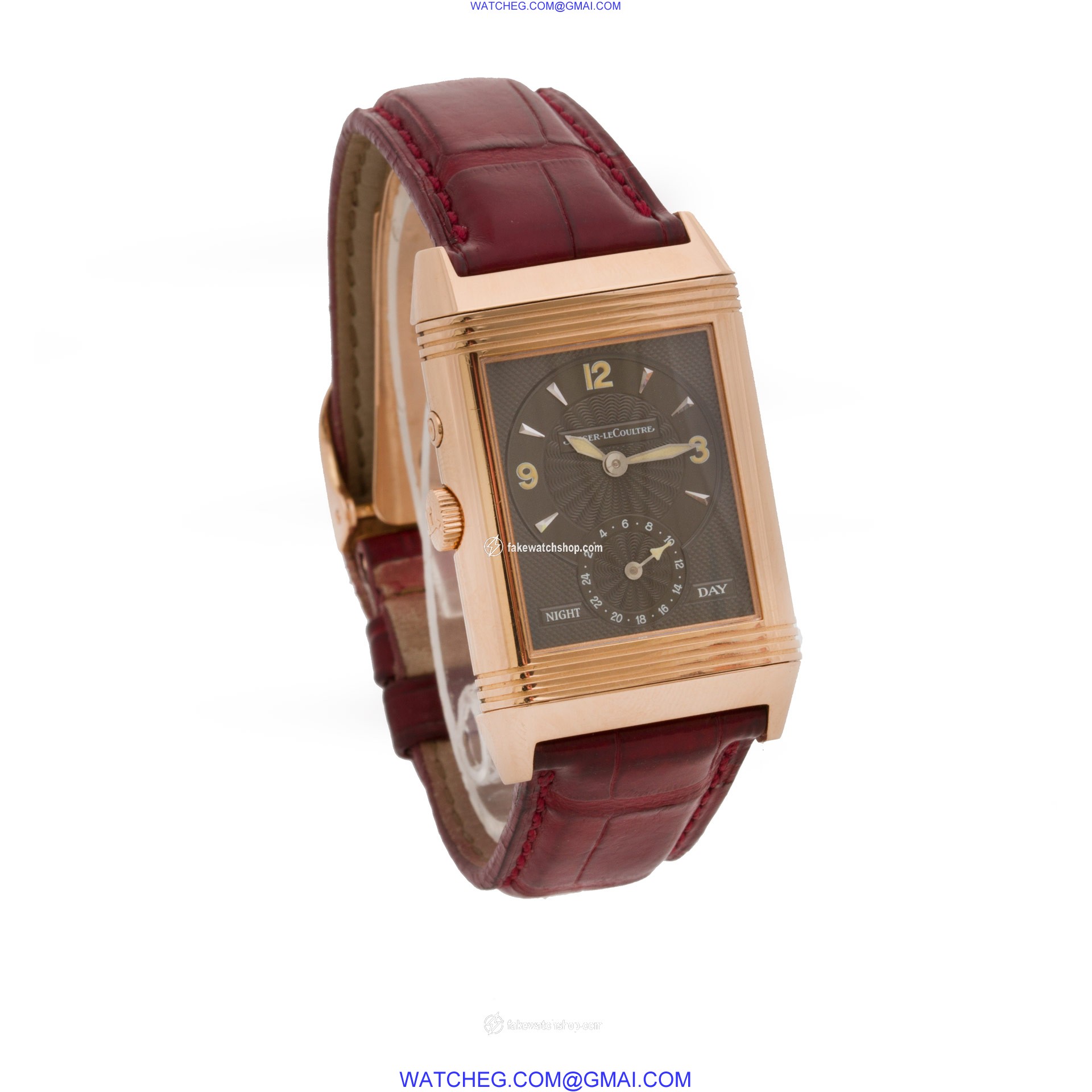 Jaeger LeCoultre Jaeger LeCoultre 3764 Reverso Manual Male 18k Pink Gold 4