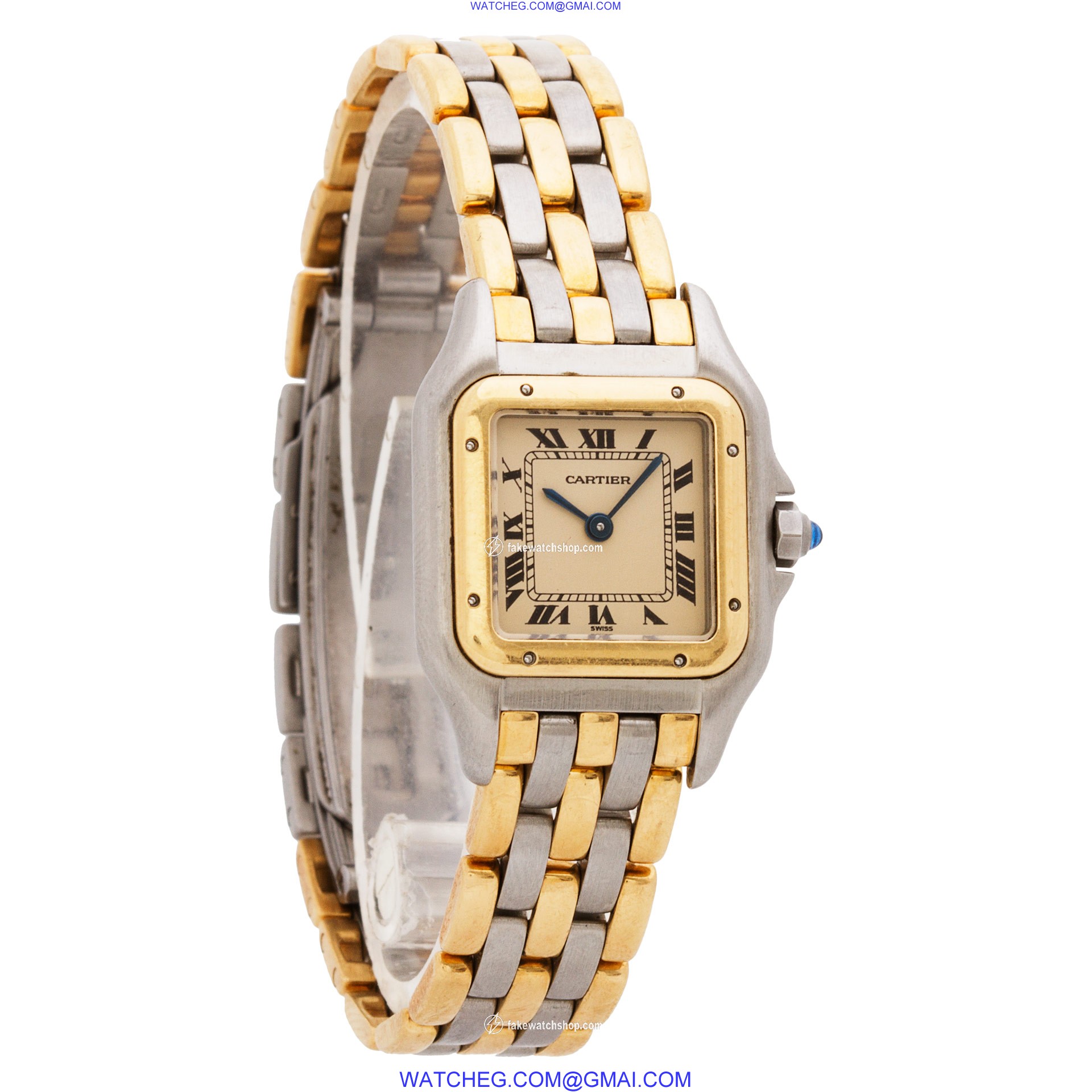 Cartier W25028B Panthere Quartz Female Stainless Steel 4