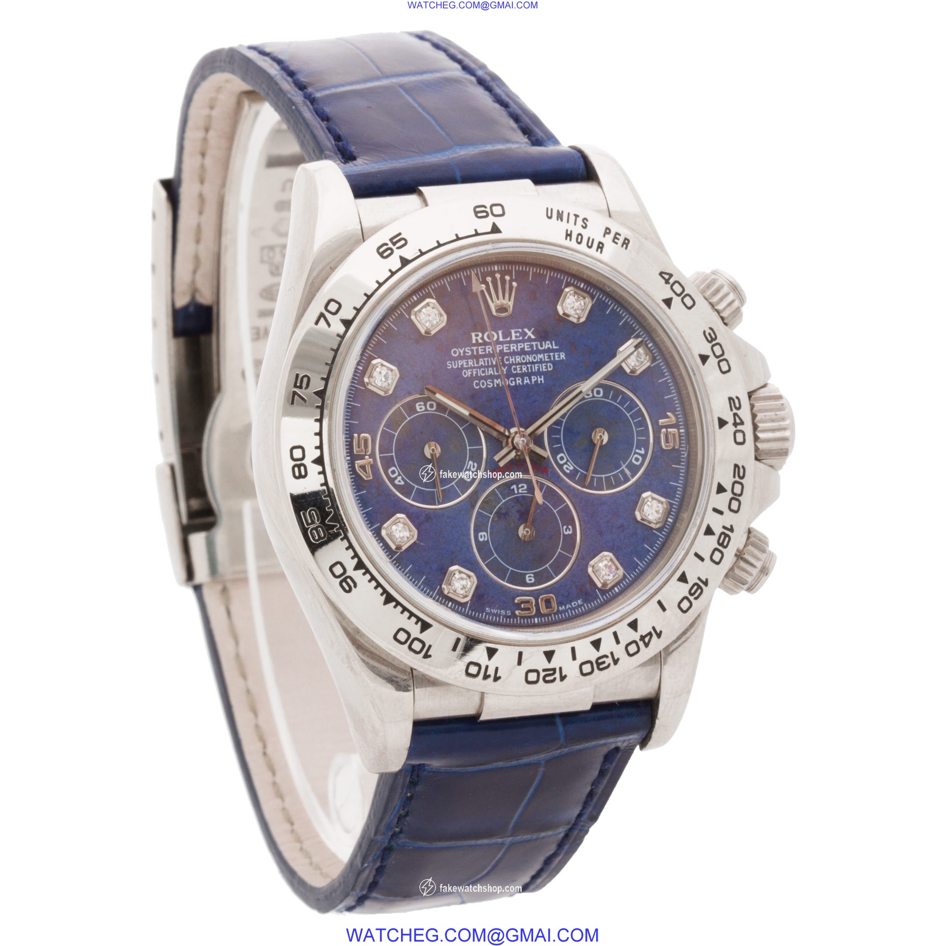 Rolex 16519 Daytona Automatic Male 18k White Gold 4