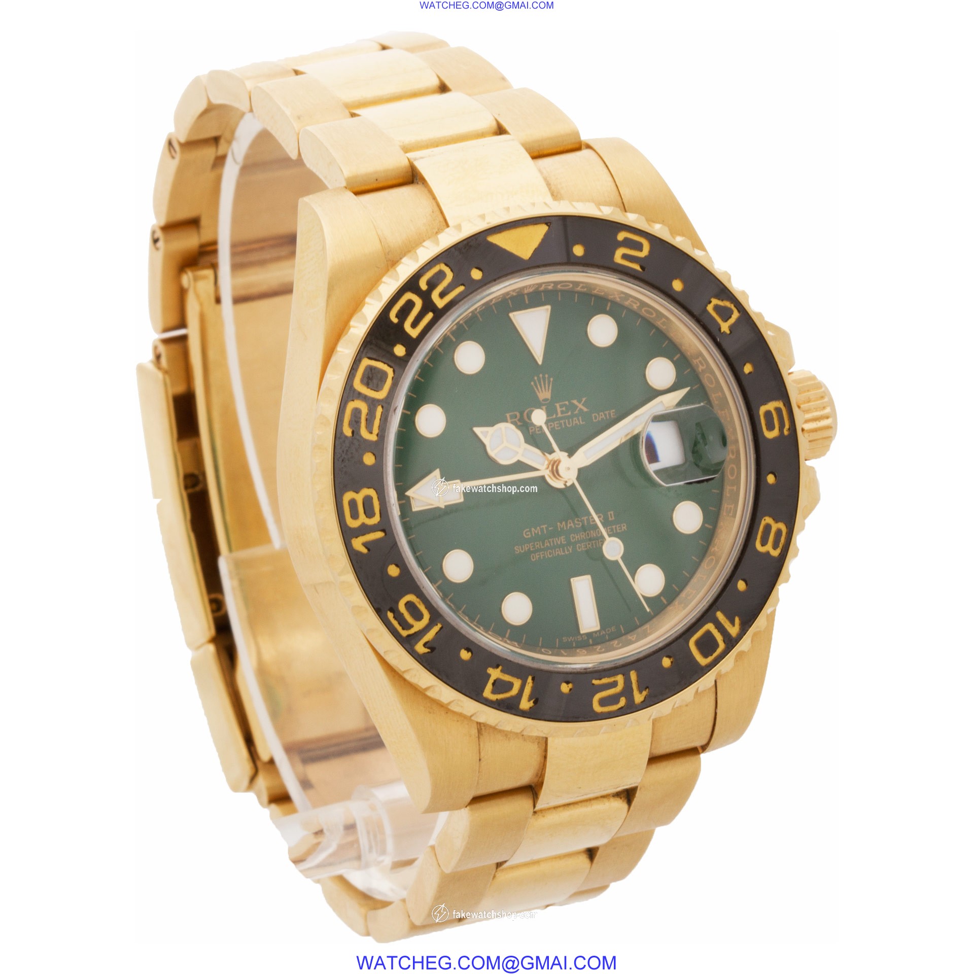Rolex 116718 GMT-Master Automatic Unisex 18k yellow gold 4