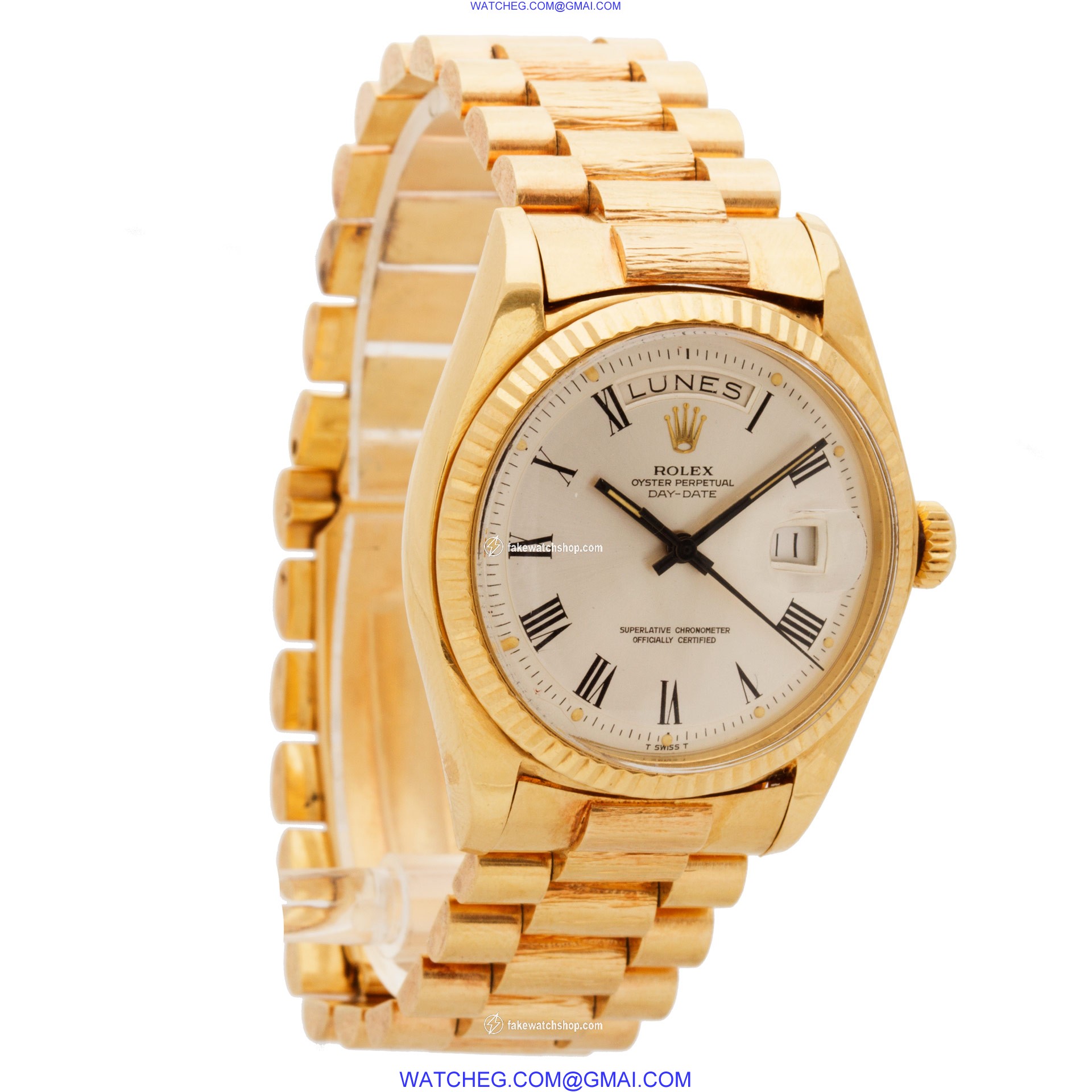 Rolex 1803 Day-Date Automatic Unisex 18k yellow gold 4