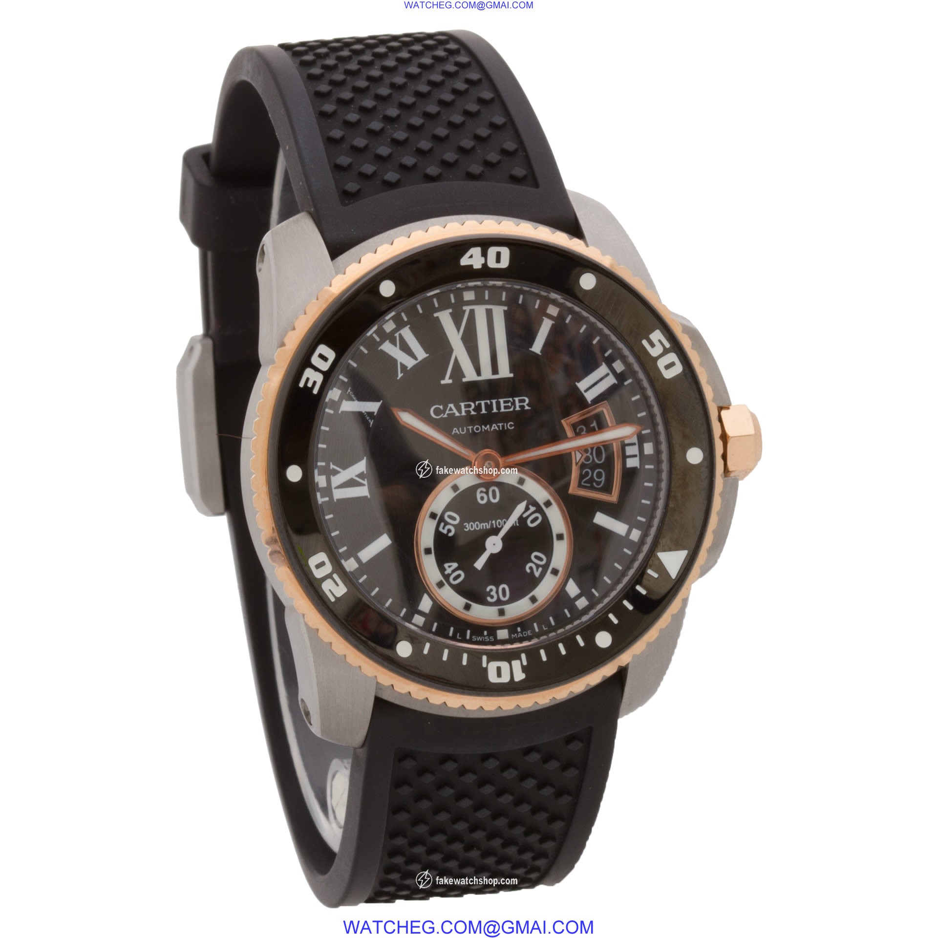 Cartier W7100055 Calibre Automatic Male Stainless Steel 4
