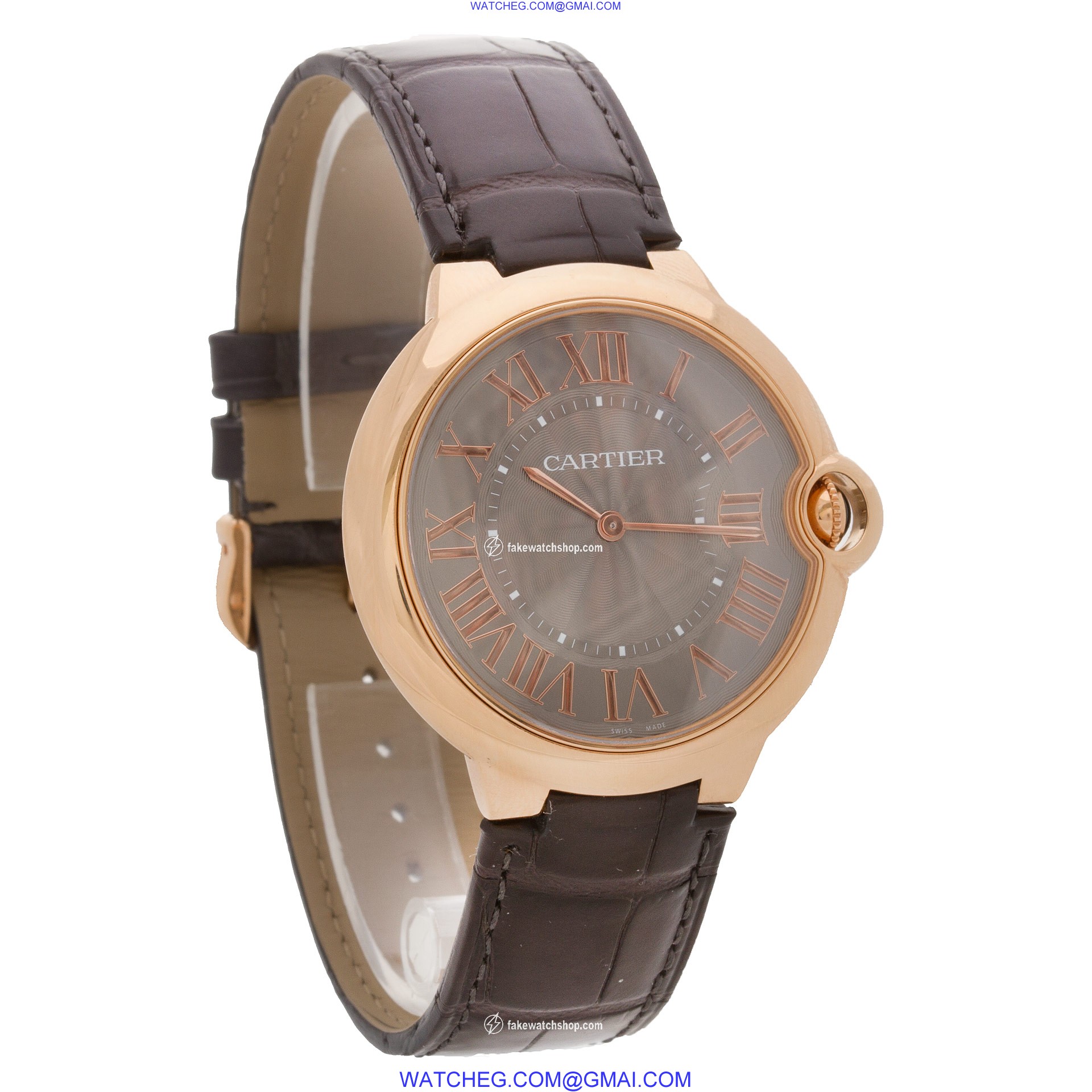 Cartier W6920089 Ballon Bleu Manual Male 18k Pink Gold 4