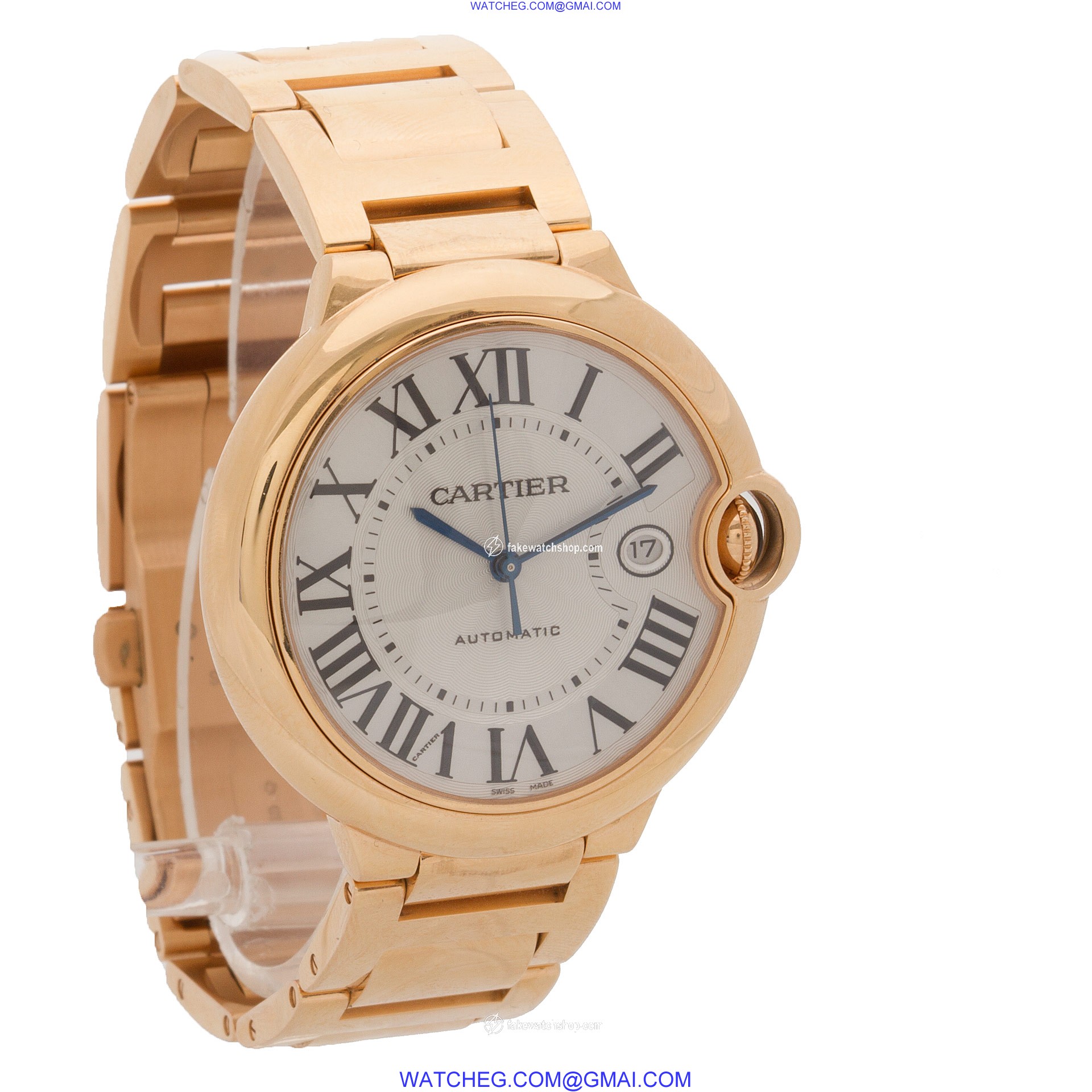Cartier W69005Z2 Ballon Bleu Automatic Male 18k yellow gold 4